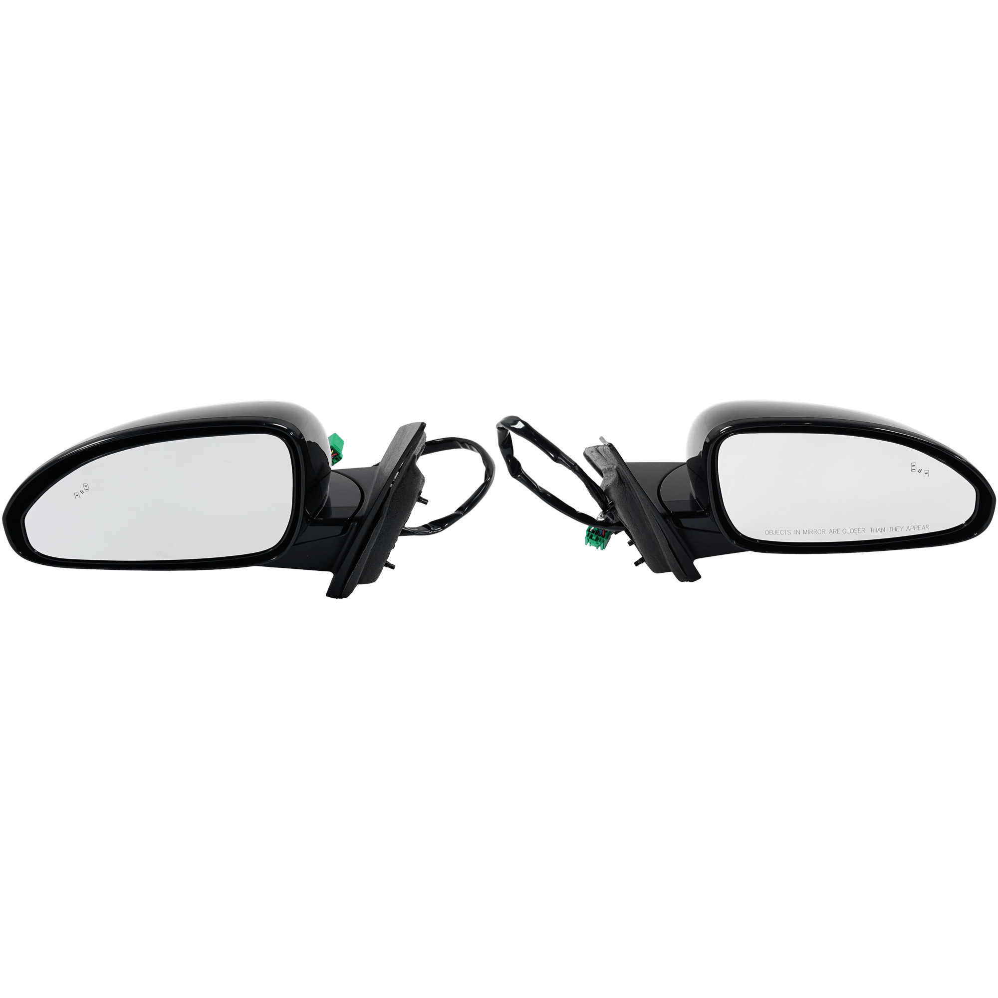 AM ENCLAVE 13-17 MIRROR RH AND LH Power Manual Folding Heated Paintable w BSD Memory and Signal Light SKU SET JBK51ER S Partslink GM1320509 GM1321509 OEM 22823953-22823954
