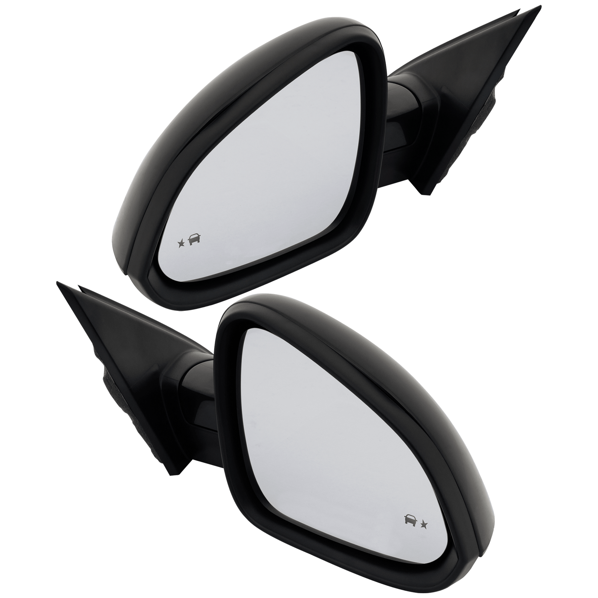 AM REGAL 14-17 MIRROR RH AND LH Power Manual Folding Heated Paintable w In housing Signal Light Memory BSD in Glass No Puddle Light Auto Dimming SKU SET JBK56ER S Partslink GM1320662 GM1321662 OEM 22905576 PFM 22905577 PFM