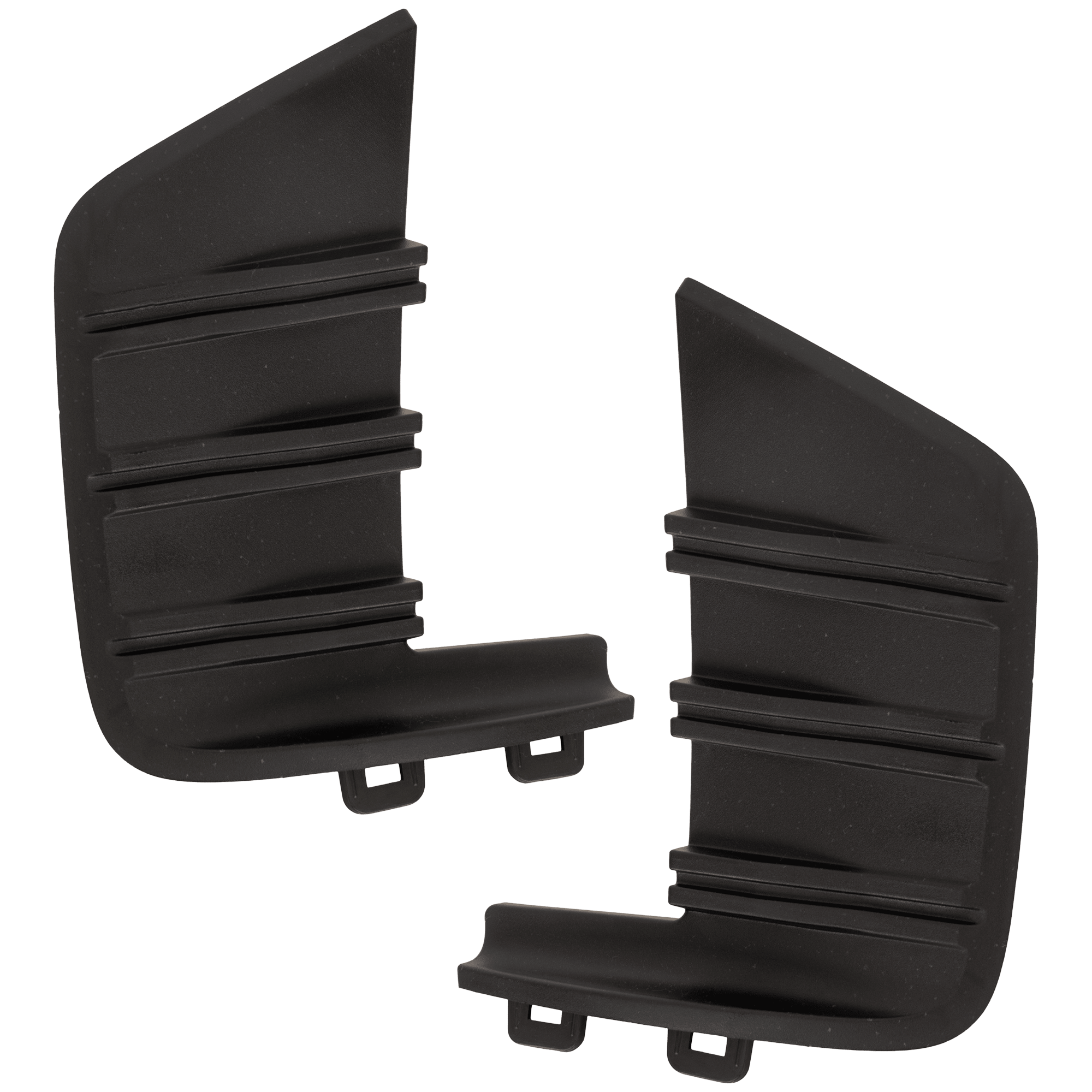 AM SILVERADO 1500-19-19 FRONT BUMPER MOLDING RH AND LH Textured To 9-28-18 Includes 22-22 Silverado 1500 LTD SKU SET JC01590001 Partslink GM1046120 GM1047120 OEM 84219091-84219092
