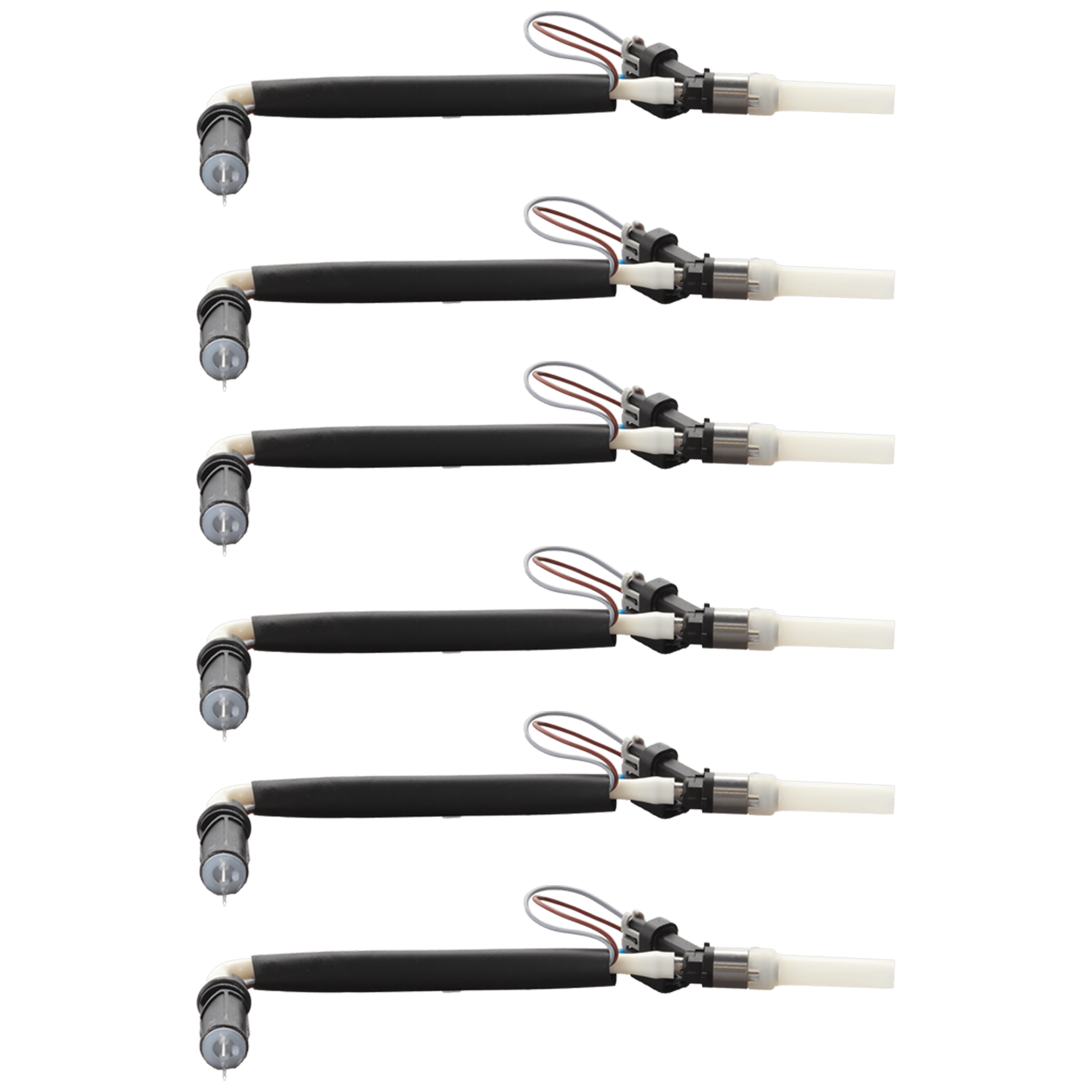 AM TAHOE 96-00 ESCALADE 99-00 FUEL INJECTOR 2 Pin Male Terminal Set of 6 SKU SET JC20580004-6 OEM 17091432-17096021-8170914320-8
