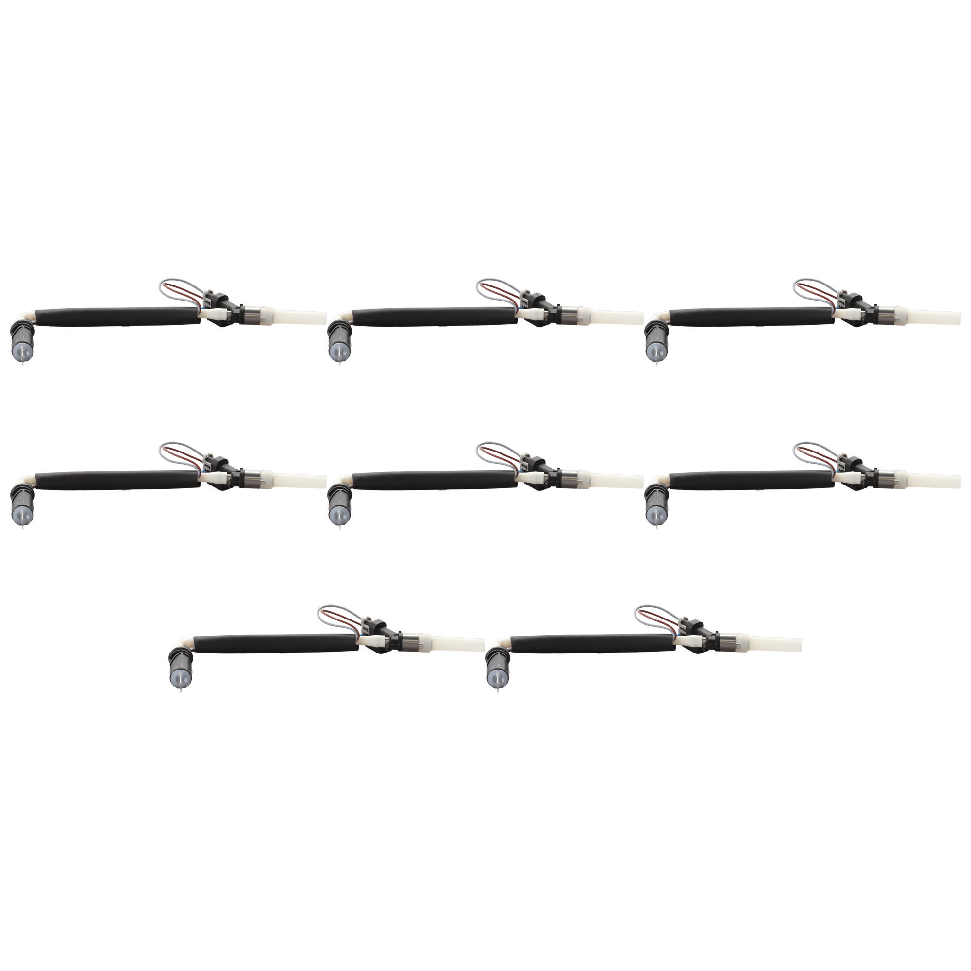 AM TAHOE 96-00 ESCALADE 99-00 FUEL INJECTOR 2 Pin Male Terminal Set of 8 SKU SET JC20580004-8 OEM 17091432-17096021-8170914320-8