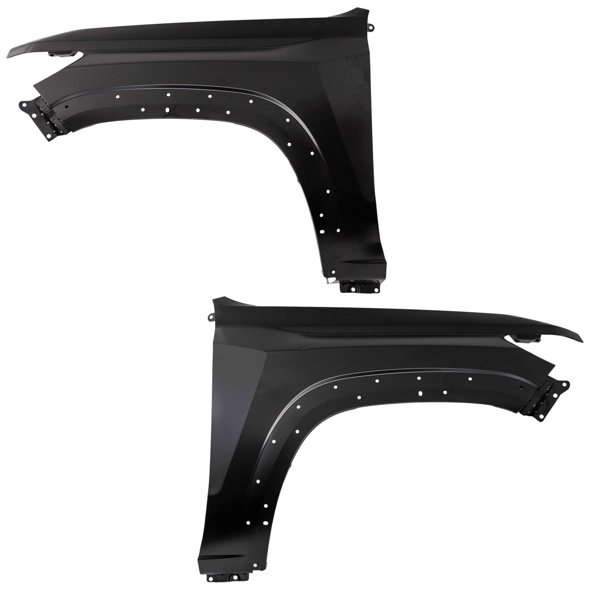AM COLORADO 23-25 FRONT FENDER RH AND LH w Fender Flare Holes SKU SET JC22010037 Partslink GM1240426 GM1241426 OEM 84755382-84755391