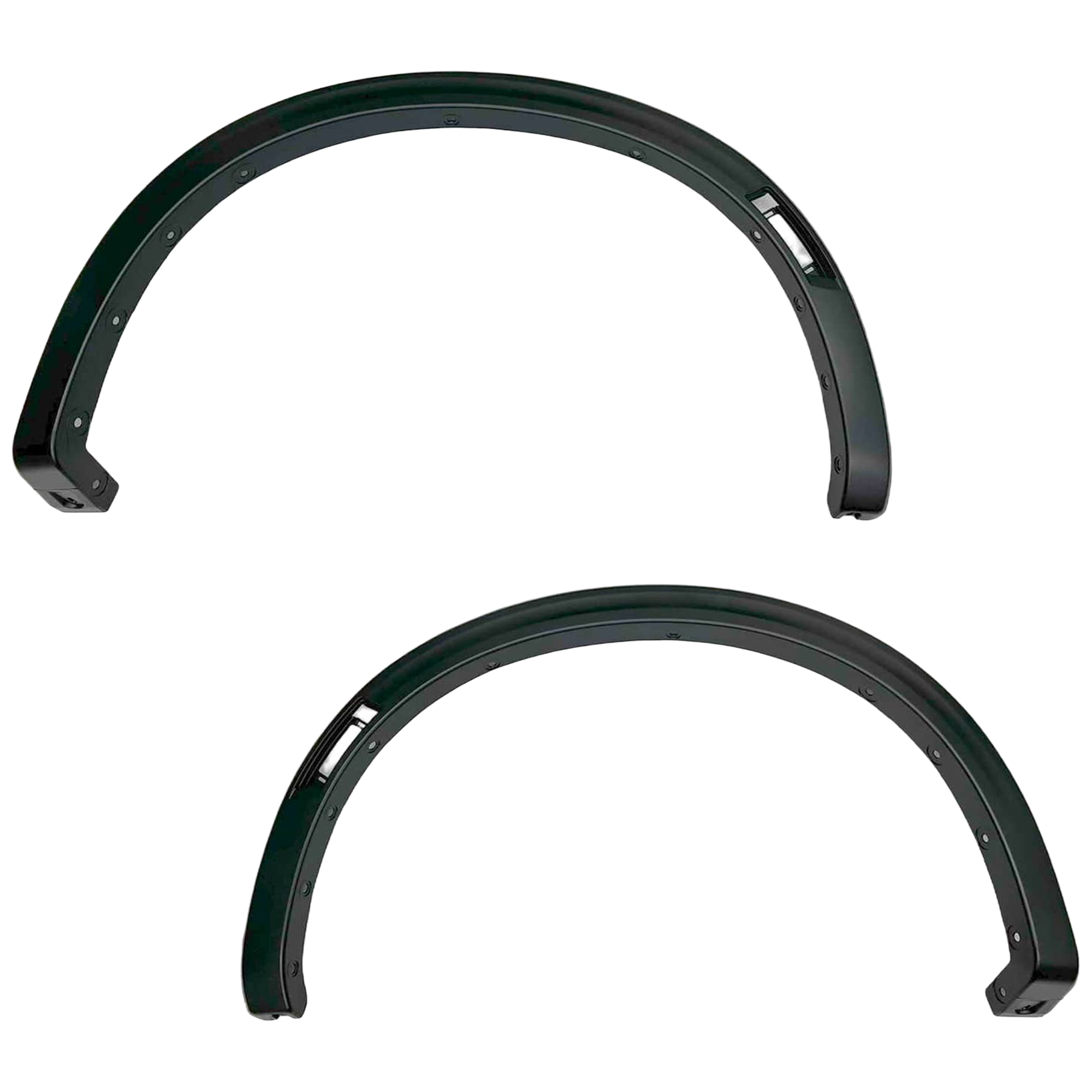 AM RANGER 24-24 FRONT WHEEL OPENING MOLDING RH AND LH Paint to Match w o Active Park Assist Sensor Holes XLT Model Crew Cab Pickup SKU SET JC22130001 Partslink FO1290150 FO1291150 OEM N1WZ16038FB N1WZ16039FB