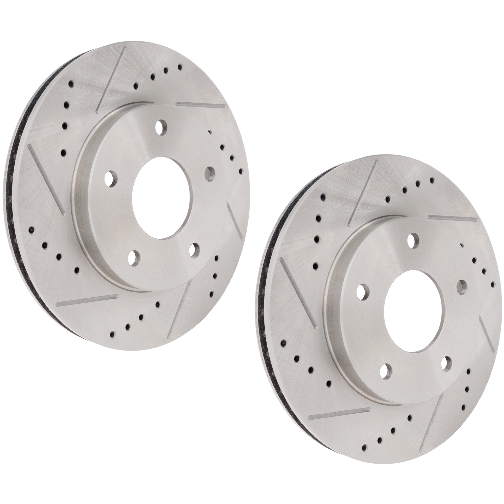 AM BLAZER JIMMY 97-05 S10-98-04 BRAVADA 97-01 HOMBRE 98-00 FRONT BRAKE DISC RH AND LH Performance Rotor Drilled and Slotted SKU SET JC27110008DRS2 OEM 19848-55047-56694-65975-101708