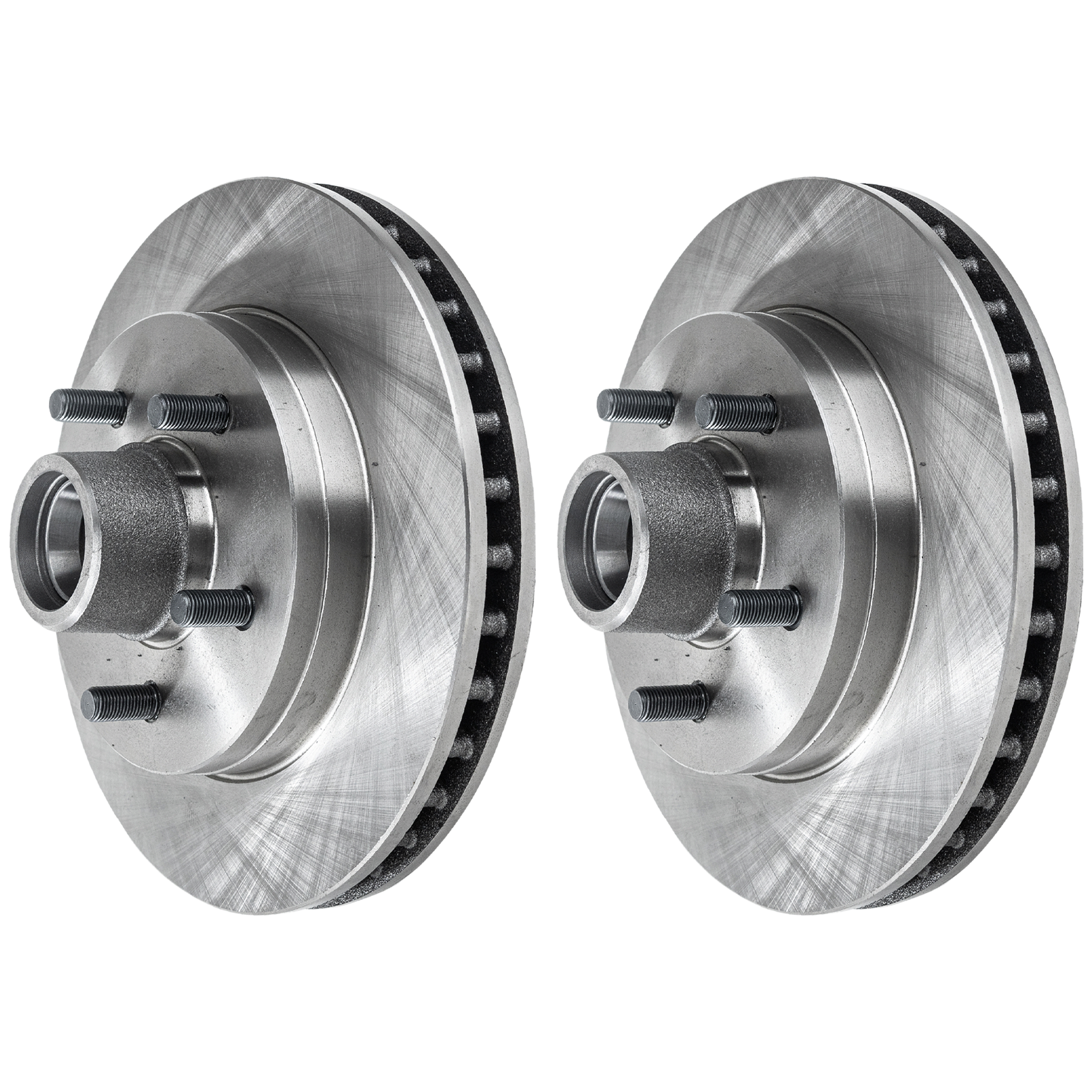 AM C1500-95-99 EXPRESS SAVANA 1500-96-02 FRONT BRAKE DISC Plain Surface 2 Wheel Set SKU SET JC27110016-2 OEM 15649953-15981316