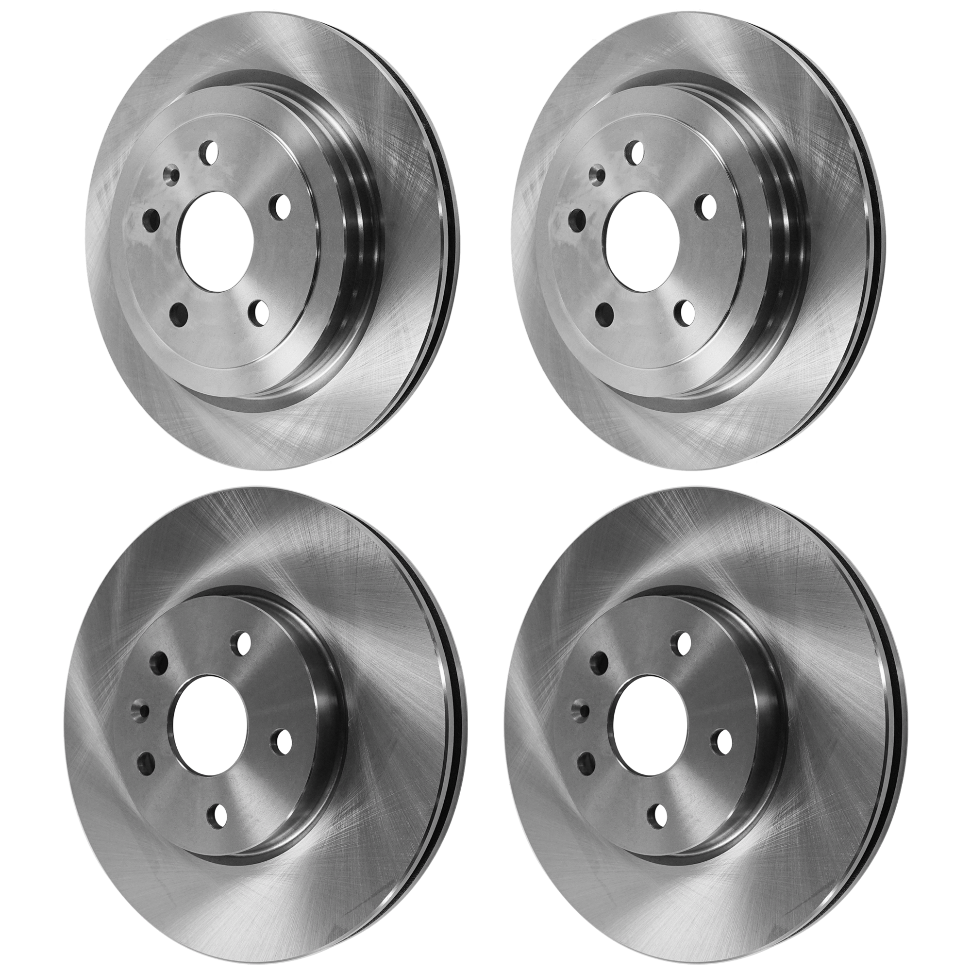 AM CAMARO 10-15 FRONT AND REAR BRAKE DISC RH AND LH Plain Surface Vented 5 Lugs SKU SET JC27110027-4 C OEM 41237-55171-72038-493955-85013