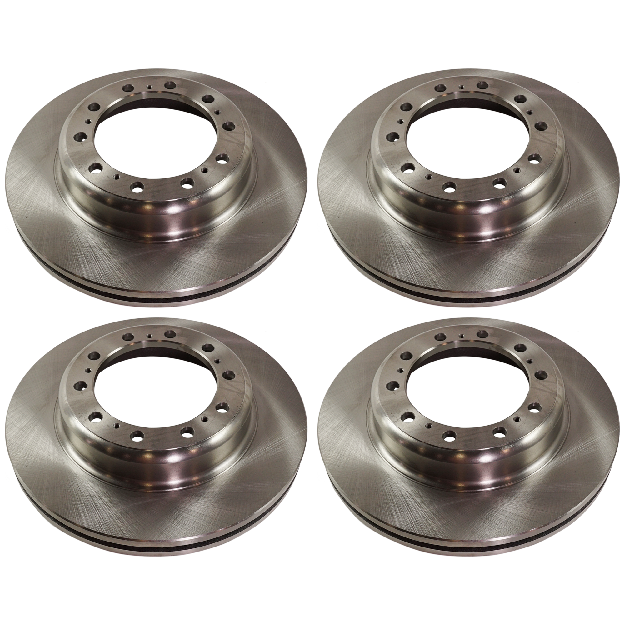 AM B60 B6000-80-91 B7-93-02 FRONT AND REAR BRAKE DISC 4 Wheel Set SKU SET JC27110030-4 OEM 5583-41253-55052-55061-65750-1