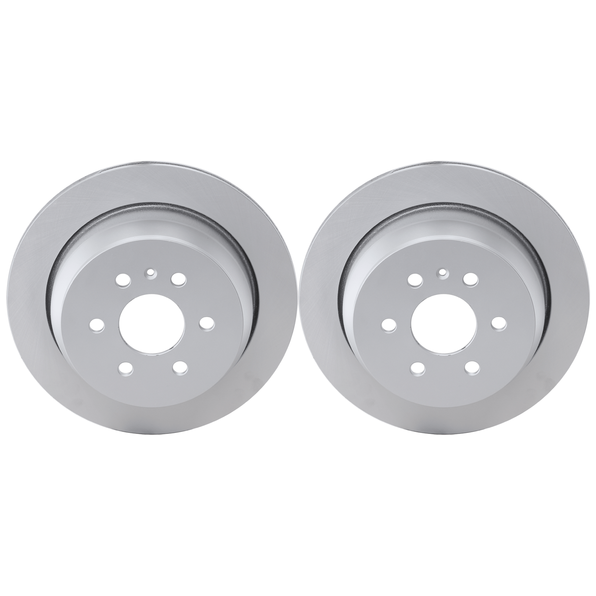 AM COLORADO CANYON 15-22 REAR BRAKE DISC RH AND LH Plain Surface G Coated Cast Iron Vented 6 Lugs SKU SET JC27110038G 2 OEM 94778644 PFM