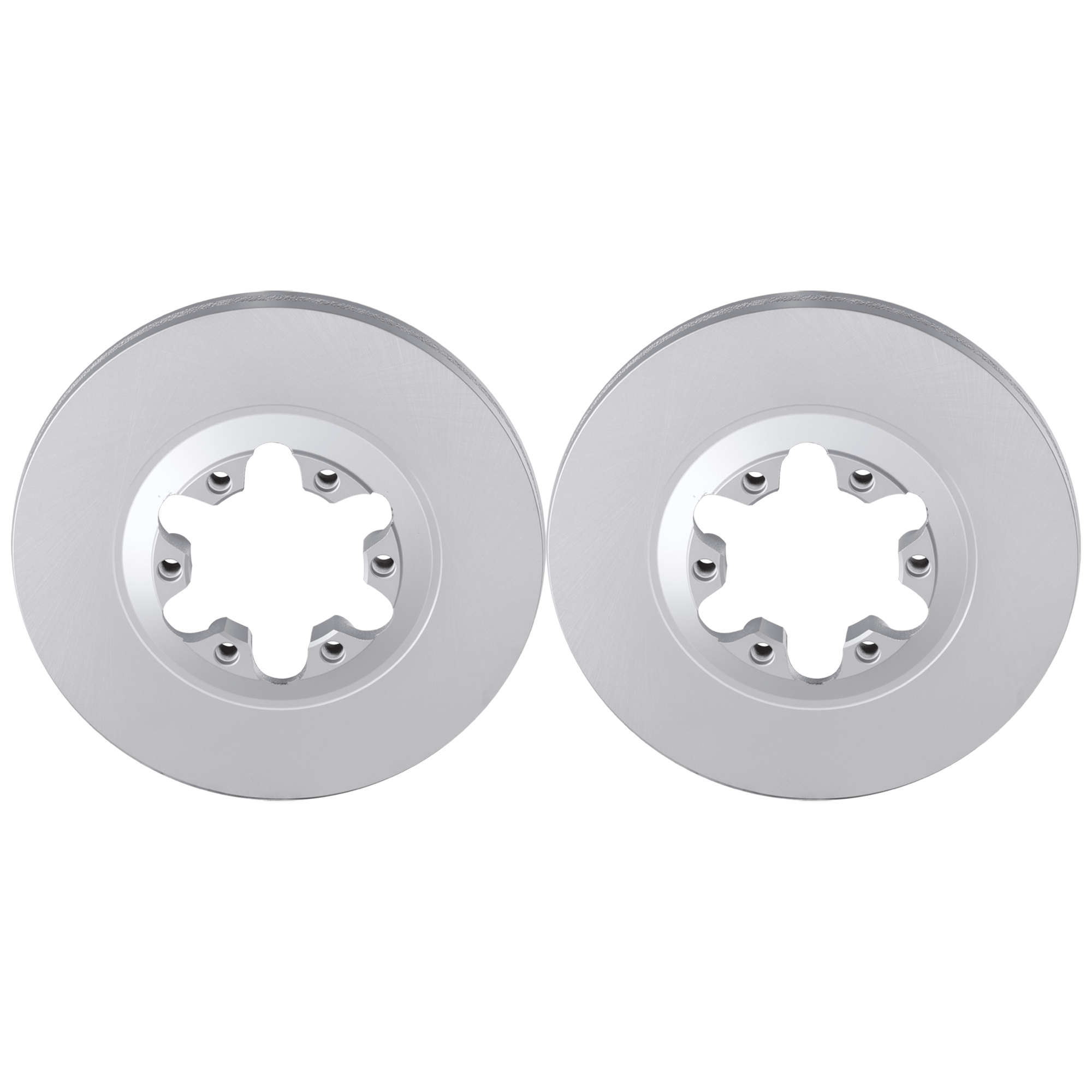 AM COLORADO CANYON 04-08 FRONT BRAKE DISC RH AND LH Plain Surface G Coated Cast Iron Vented 6 Lugs SKU SET JC27110039G 2 OEM 89040374 PFM