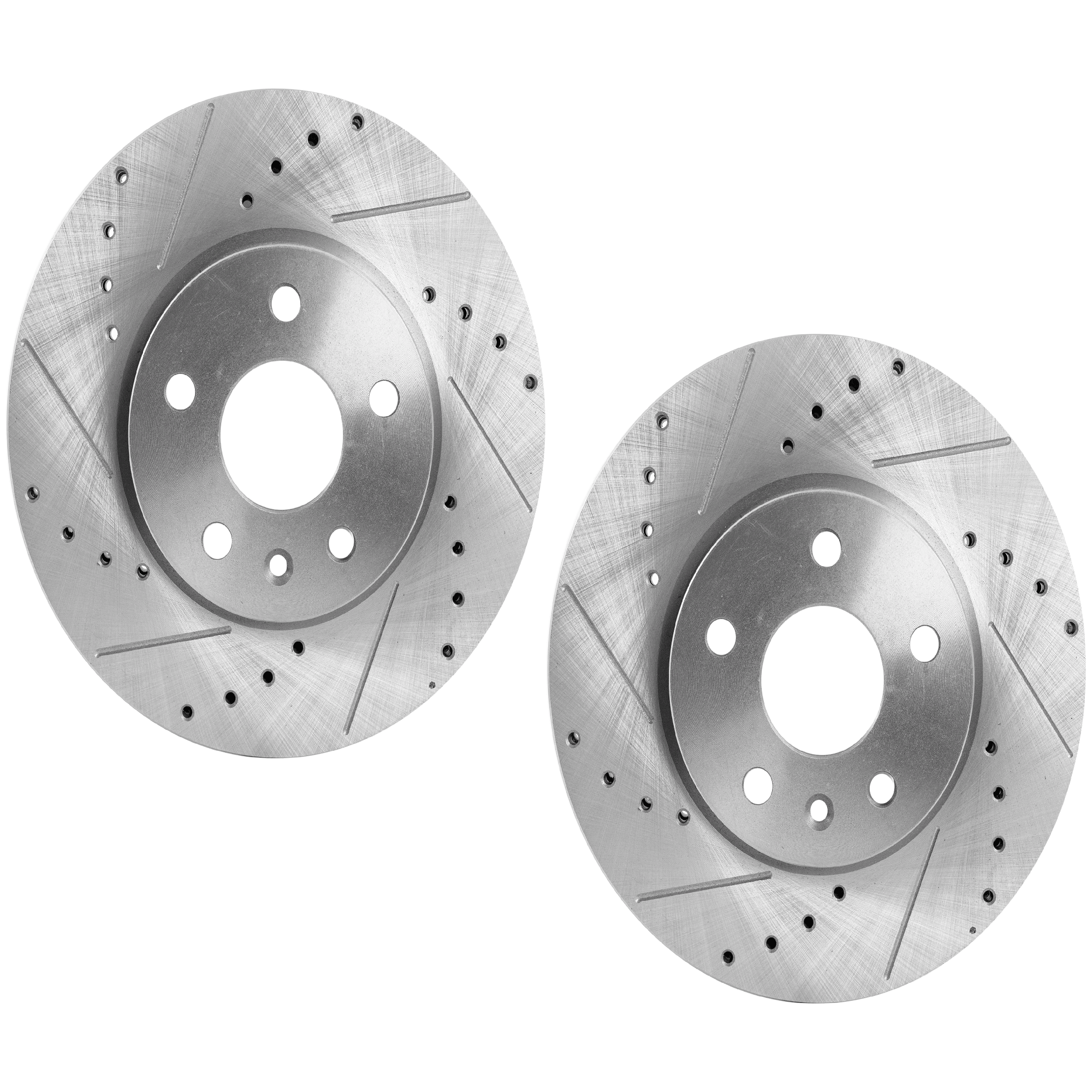 AM CRUZE 11-19 BOLT EV 17-22 FRONT BRAKE DISC Drilled and Slotted SKU SET JC27110051DRS2 OEM 41271-55185-850231-886207-9009