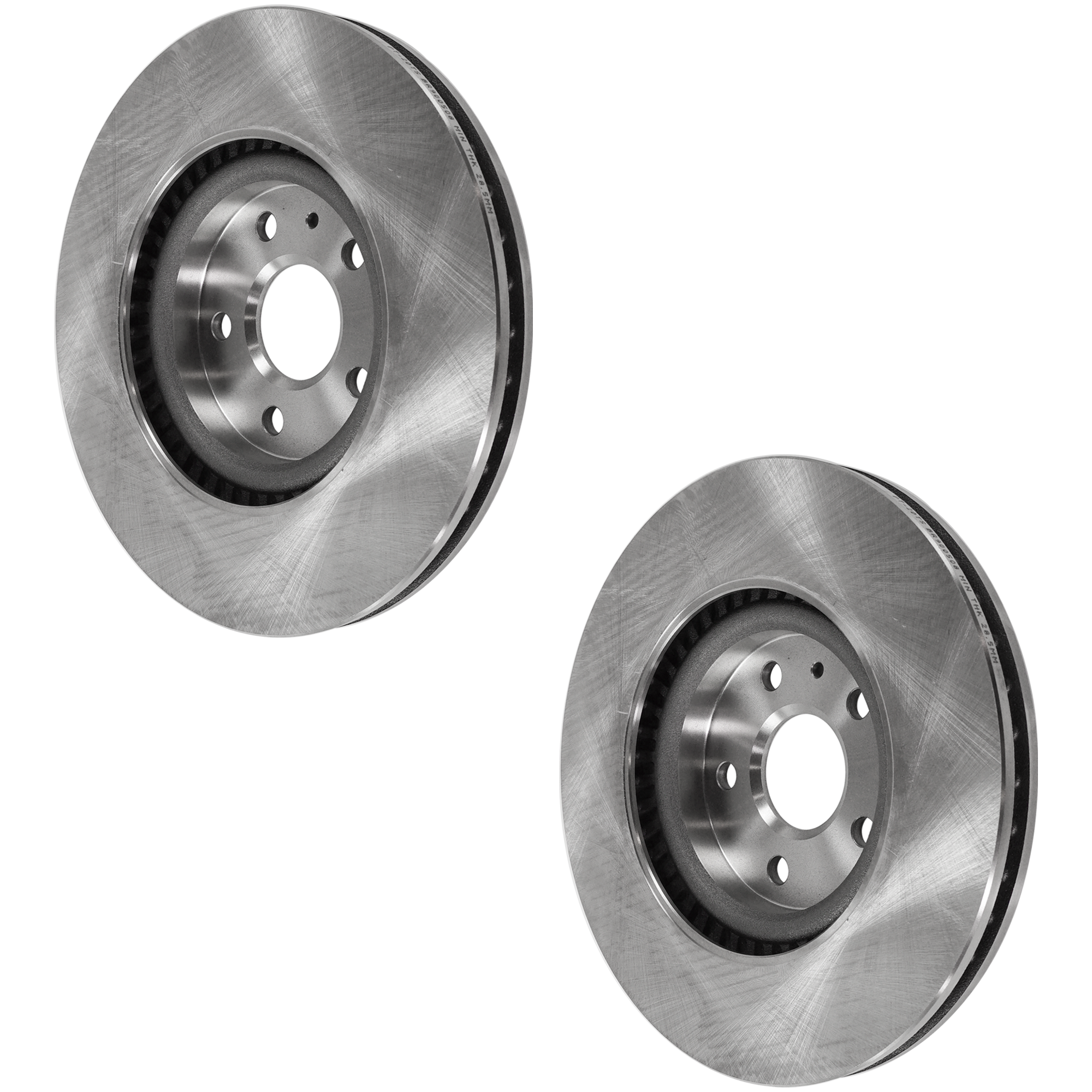 AM CTS 08-14 XTS 13-19 FRONT BRAKE DISC RH AND LH 2 Wheel Set SKU SET JC27110054-2 OEM 41240-41283-850404-60045019-58
