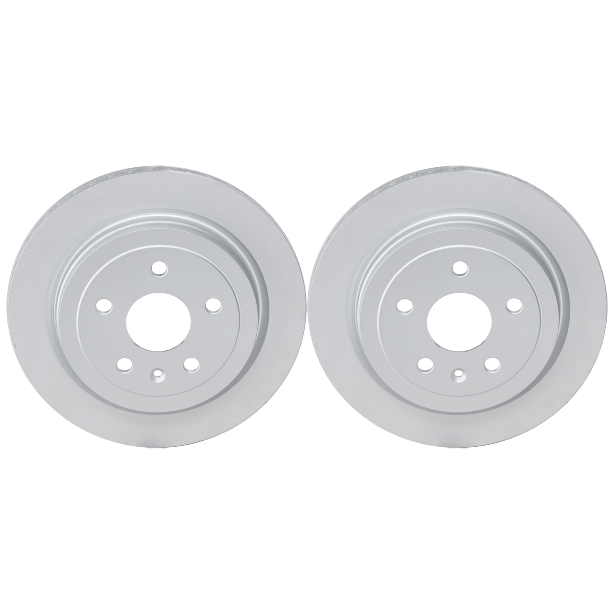 AM CTS 08-19 CAMARO 10-15 REAR BRAKE DISC RH AND LH Plain Surface G Coated Cast Iron Vented 5 Lugs SKU SET JC27110057G 2 OEM 13501315 PFM