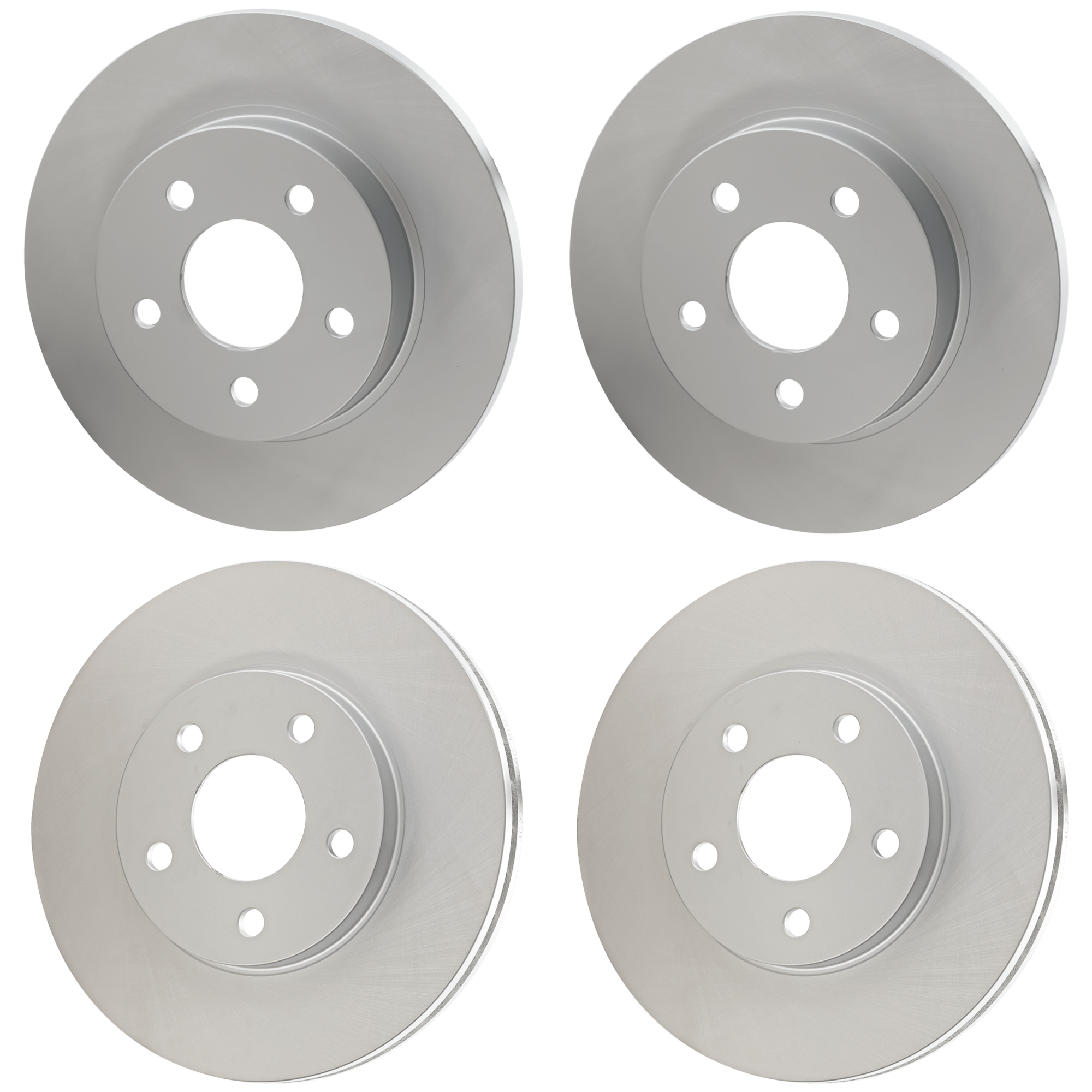 AM MALIBU 04-08 FRONT AND REAR BRAKE DISC 4 Wheel Set Plain Surface SKU SET JC27110078G 4