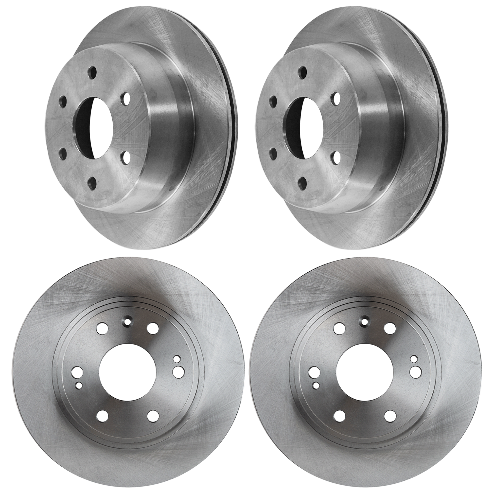 AM SIERRA 1500 CLASSIC 07-07 FRONT AND REAR BRAKE DISC 4 Wheel Set SKU SET JC27110095-4 D OEM 15712800-19211496-88963556