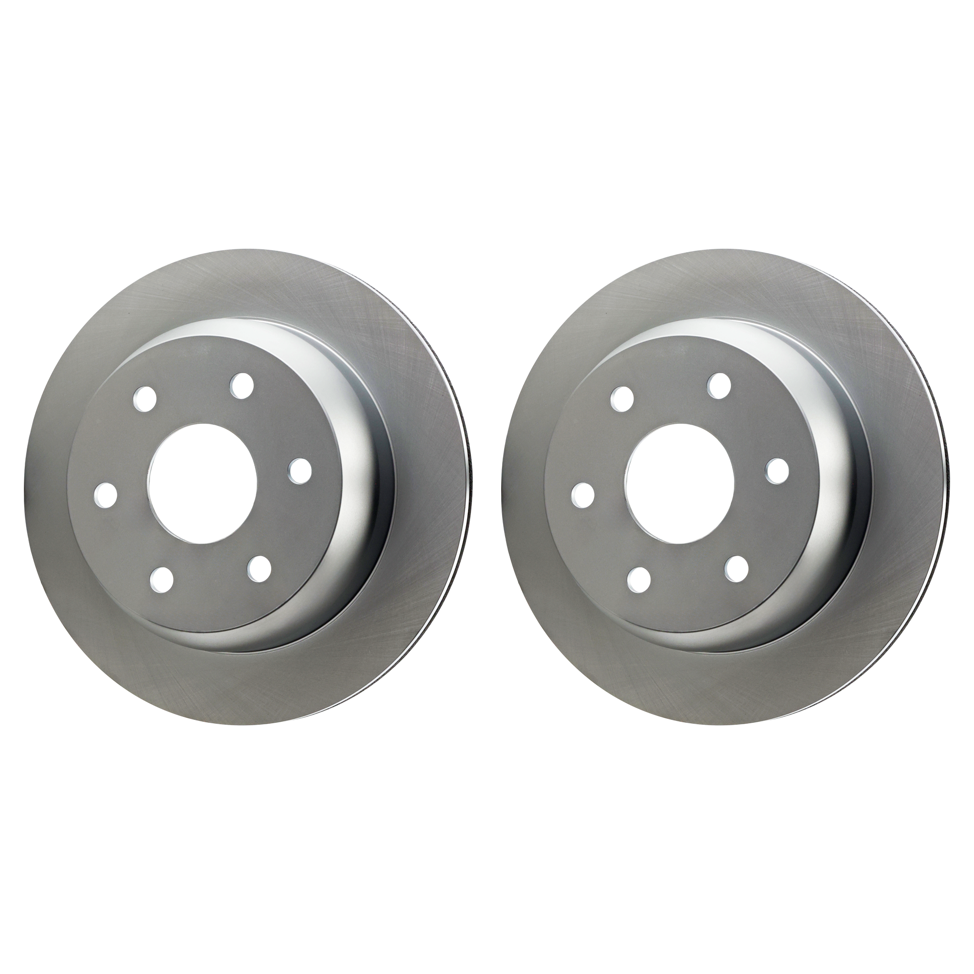 AM SILVERADO 1500 SIERRA 1500-99-06 REAR BRAKE DISC RH AND LH Plain Surface G Coated Cast Iron Vented 6 Lugs SKU SET JC27110097G 2 OEM 15712800 PFM