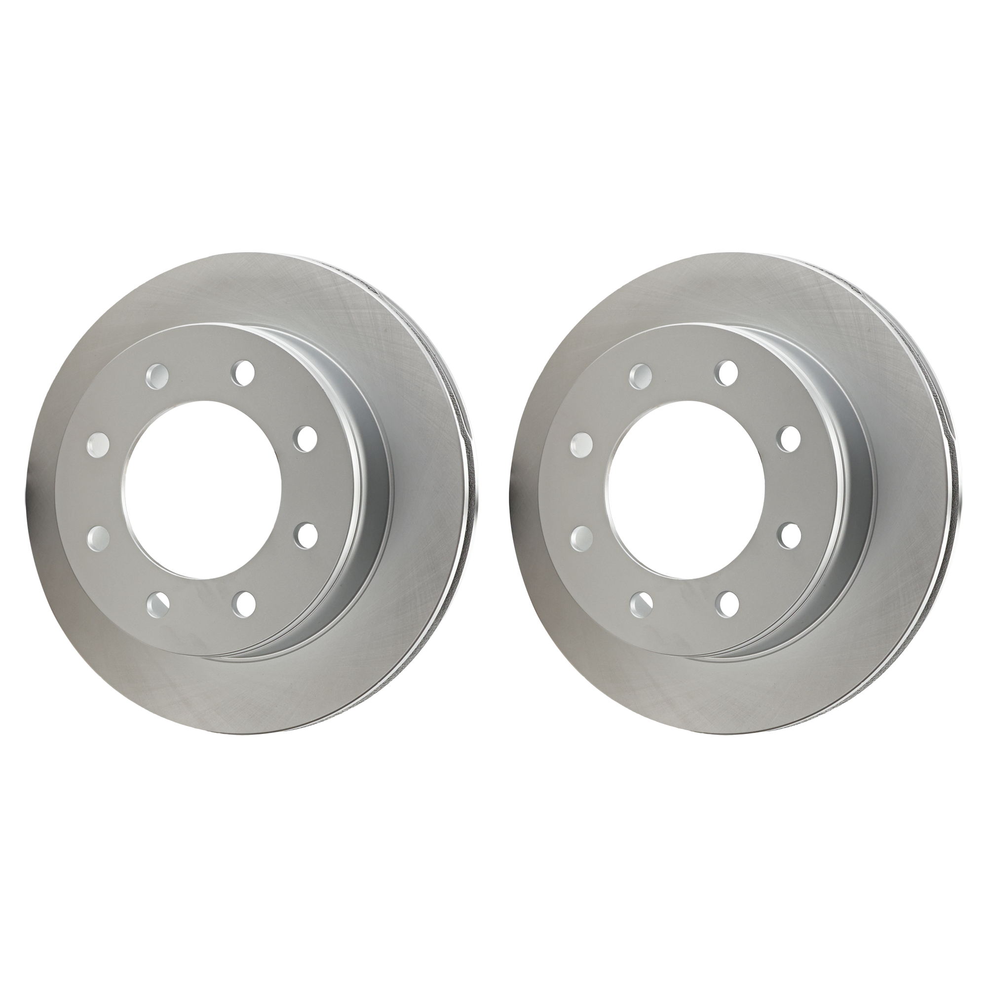AM SILVERADO SIERRA 99-07 EXPRESS VAN 03-22 REAR BRAKE DISC RH AND LH Plain Surface G Coated Cast Iron Vented 8 Lugs SKU SET JC27110099G 2 OEM 15712801 PFM