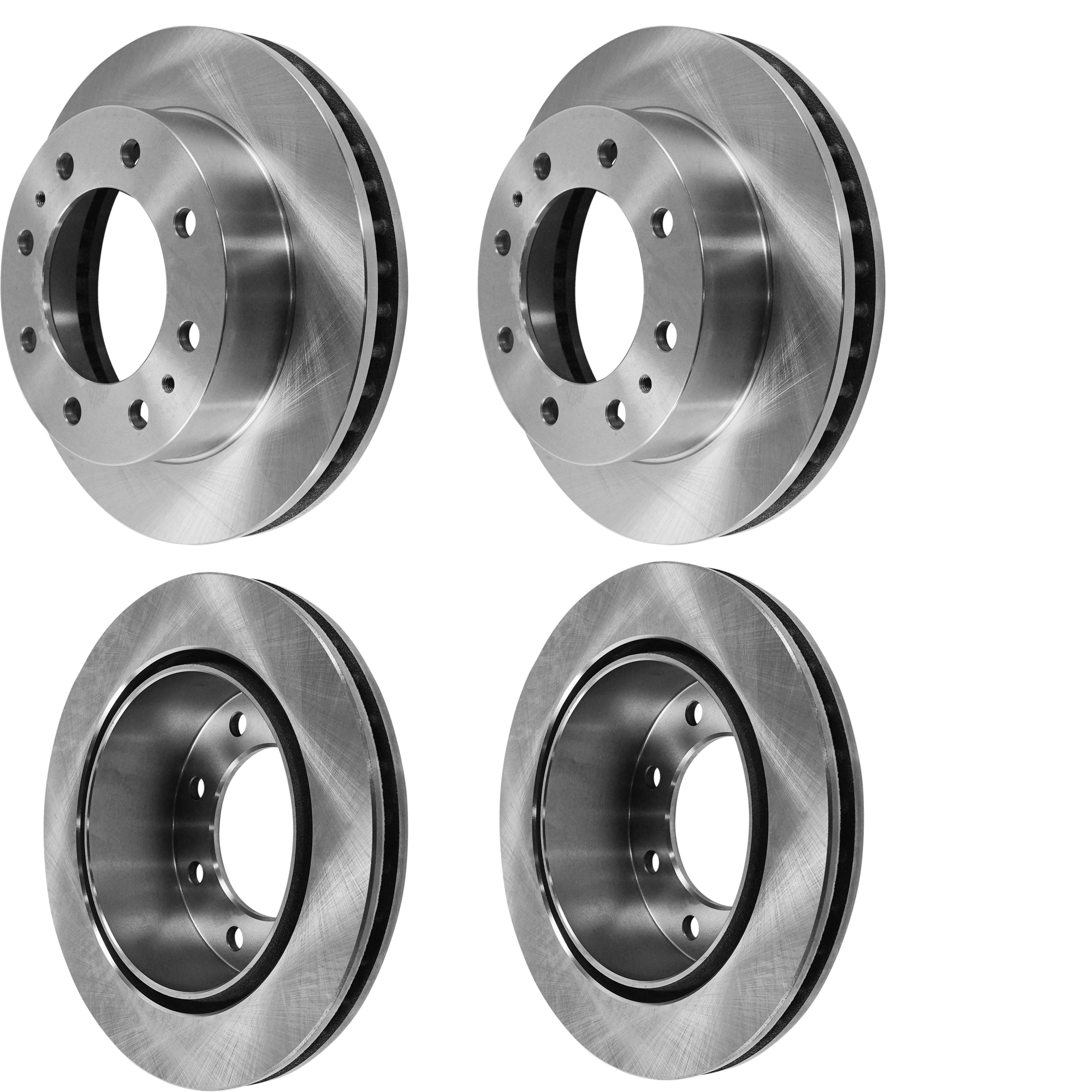 AM AVALANCHE 2500-02-06 EXPRESS 2500-03-22 FRONT AND REAR BRAKE DISC 4 Wheel Set SKU SET JC27110100-4 B OEM 15712801-18060654
