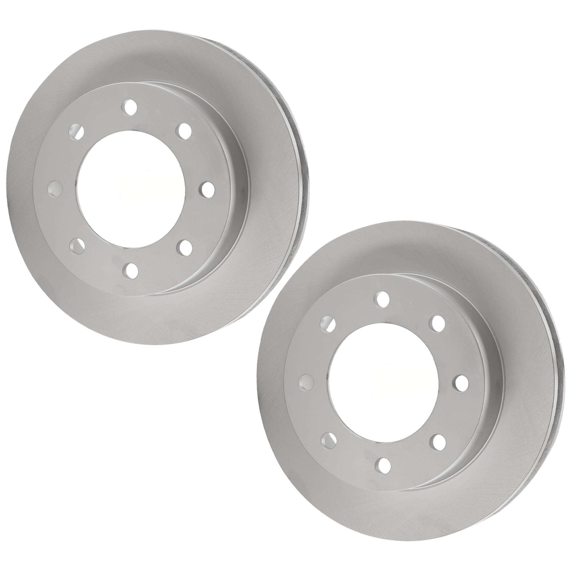 AM SILVERADO SIERRA 99-07 EXPRESS SAVANA VAN 03-22 FRONT BRAKE DISC RH AND LH Plain Surface G Coated Cast Iron Vented 8 Lugs SKU SET JC27110100G 2 OEM 18060654 PFM