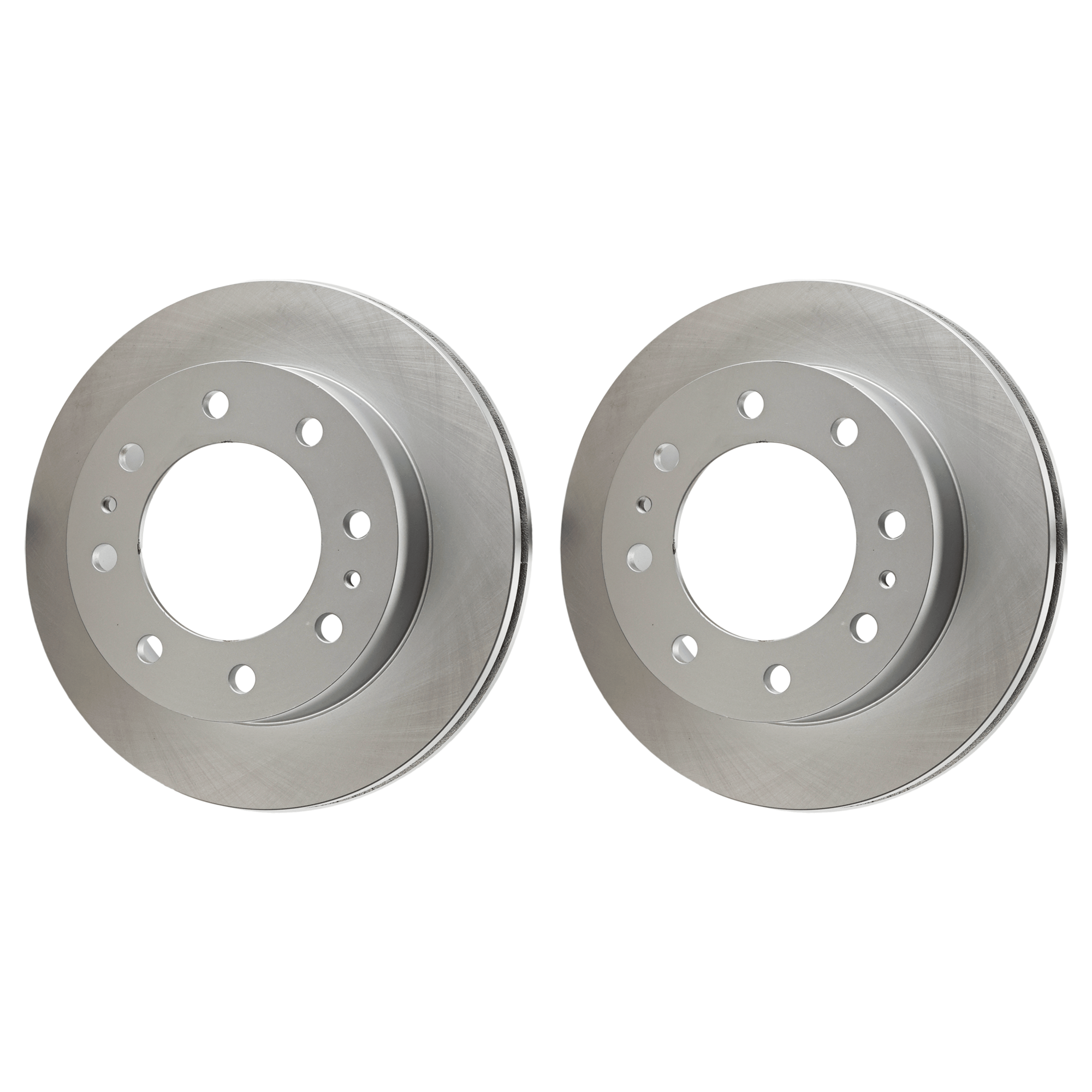 AM AVALANCHE 2500-02-04 SILVERADO SIERRA 01-10 Plain Surface G Coated Cast Iron Vented 8 Lugs SKU SET JC27110101G 2 OEM 18060654 PFM