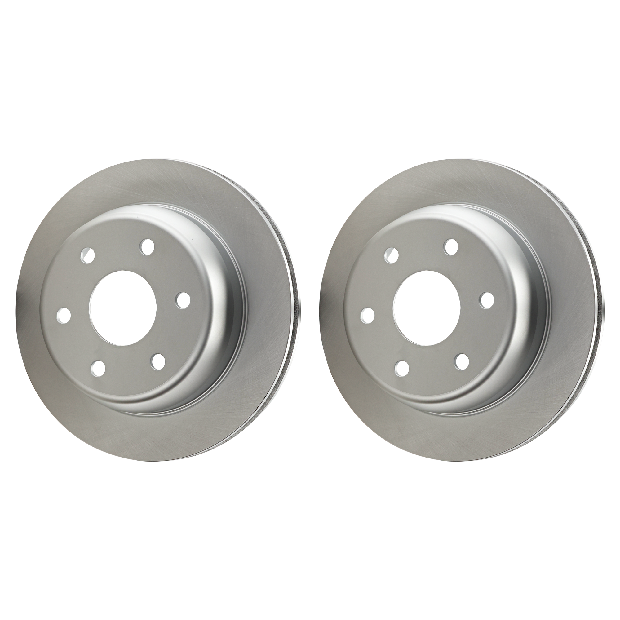 AM TAHOE YUKON XL 1500-00-06 REAR BRAKE DISC RH AND LH Plain Surface G Coated Cast Iron Vented 6 Lugs SKU SET JC27110113G 2 OEM 25757802 PFM