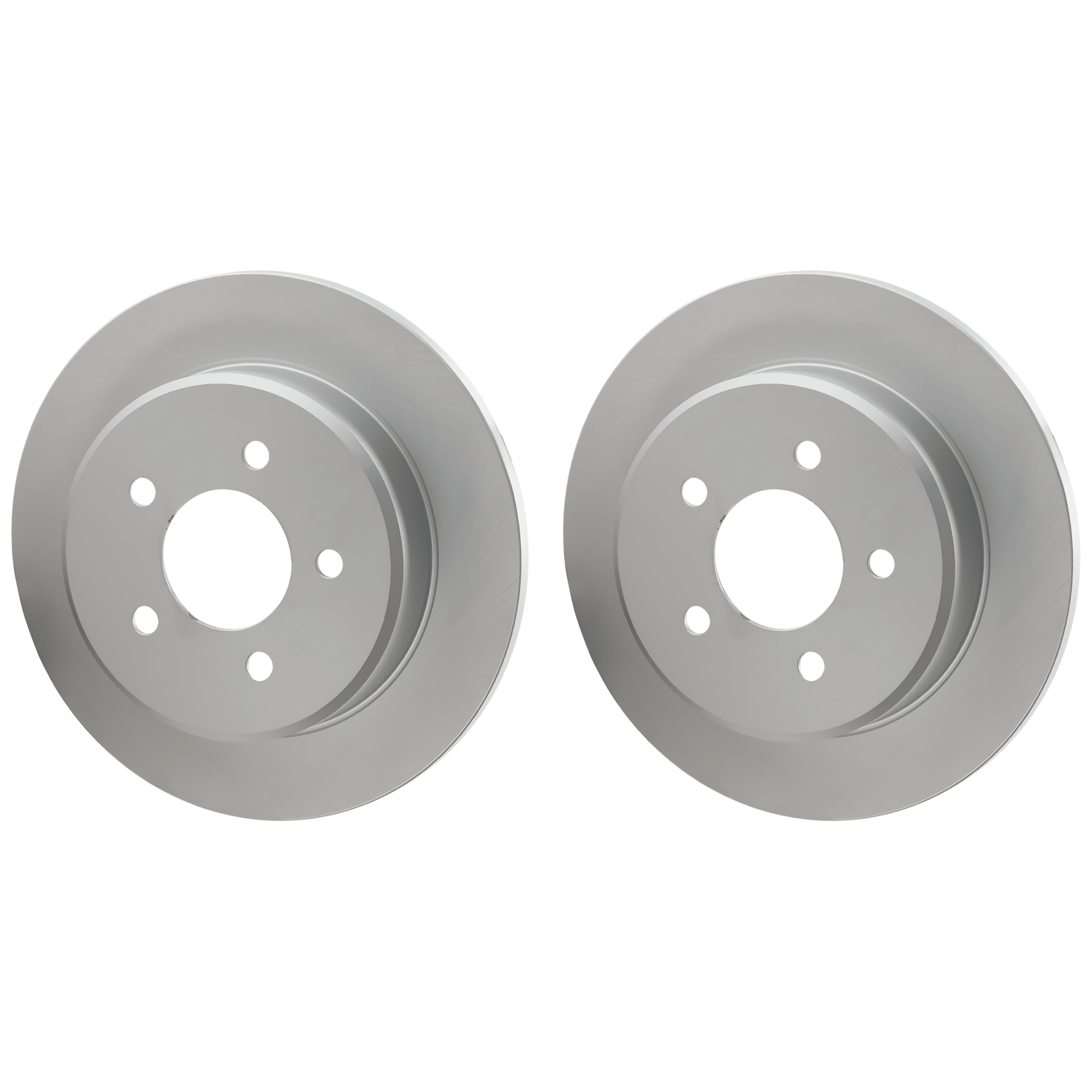 AM TOWN COUNTRY GRAND CARAVAN 97-07 REAR BRAKE DISC RH AND LH Plain Surface G Coated Cast Iron Solid 5 Lugs SKU SET JC27110117G 2 OEM 4721023AG PFM