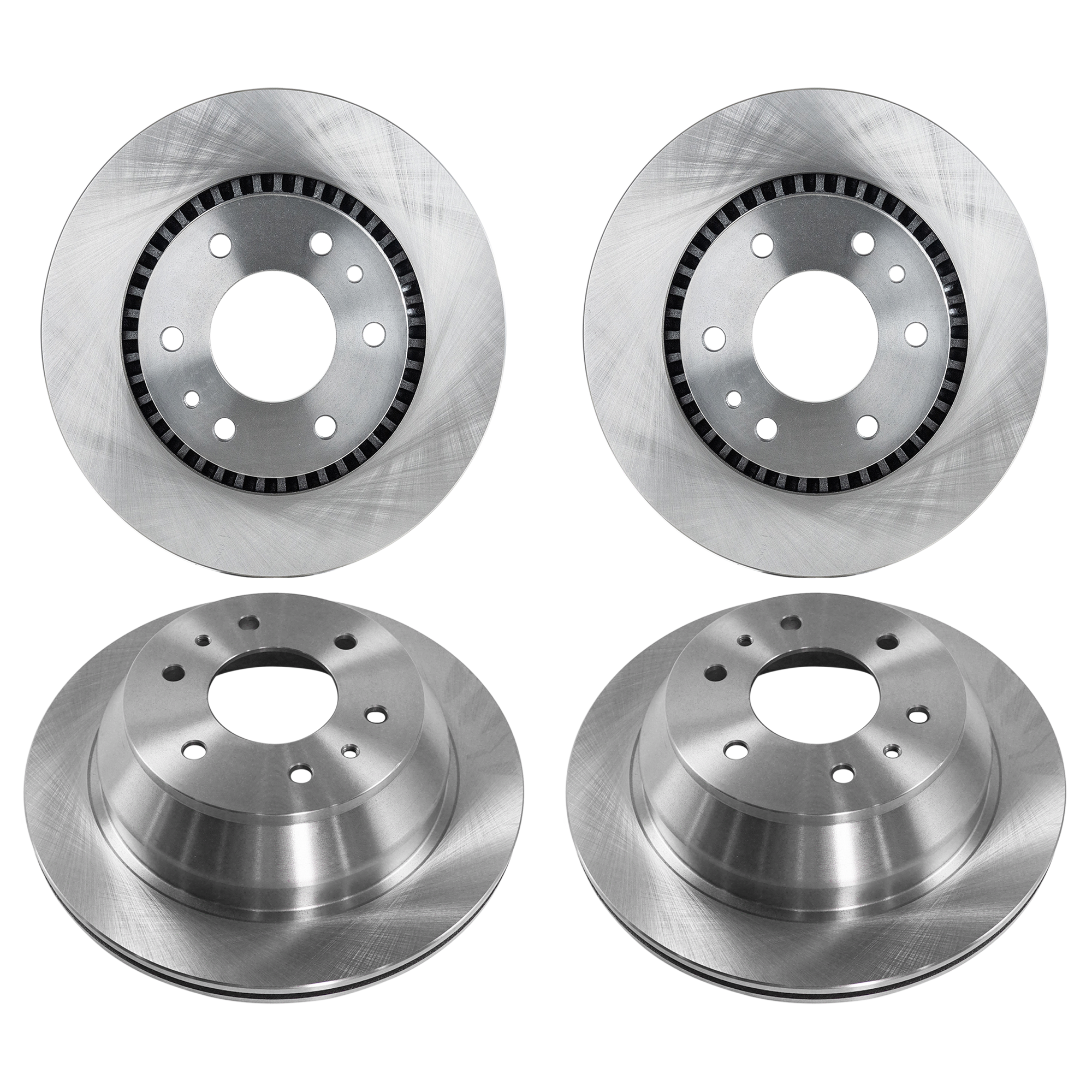 AM ASCENDER 07-08 ENVOY 06-09 FRONT AND REAR BRAKE DISC 4 Wheel Set SKU SET JC27110120-4 OEM 21998532-1854675-8219985320-25