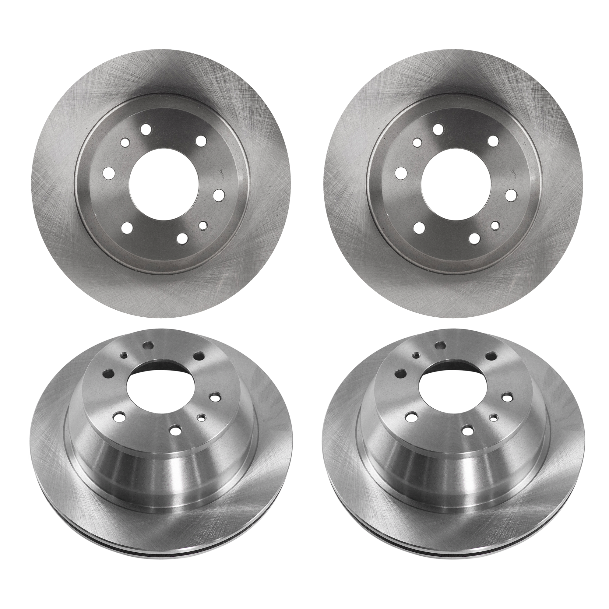 AM ASCENDER 04-06 BRAVADA 02-04 FRONT AND REAR BRAKE DISC 4 Wheel Set SKU SET JC27110122-4 OEM 8151346710-8180606640-19181002