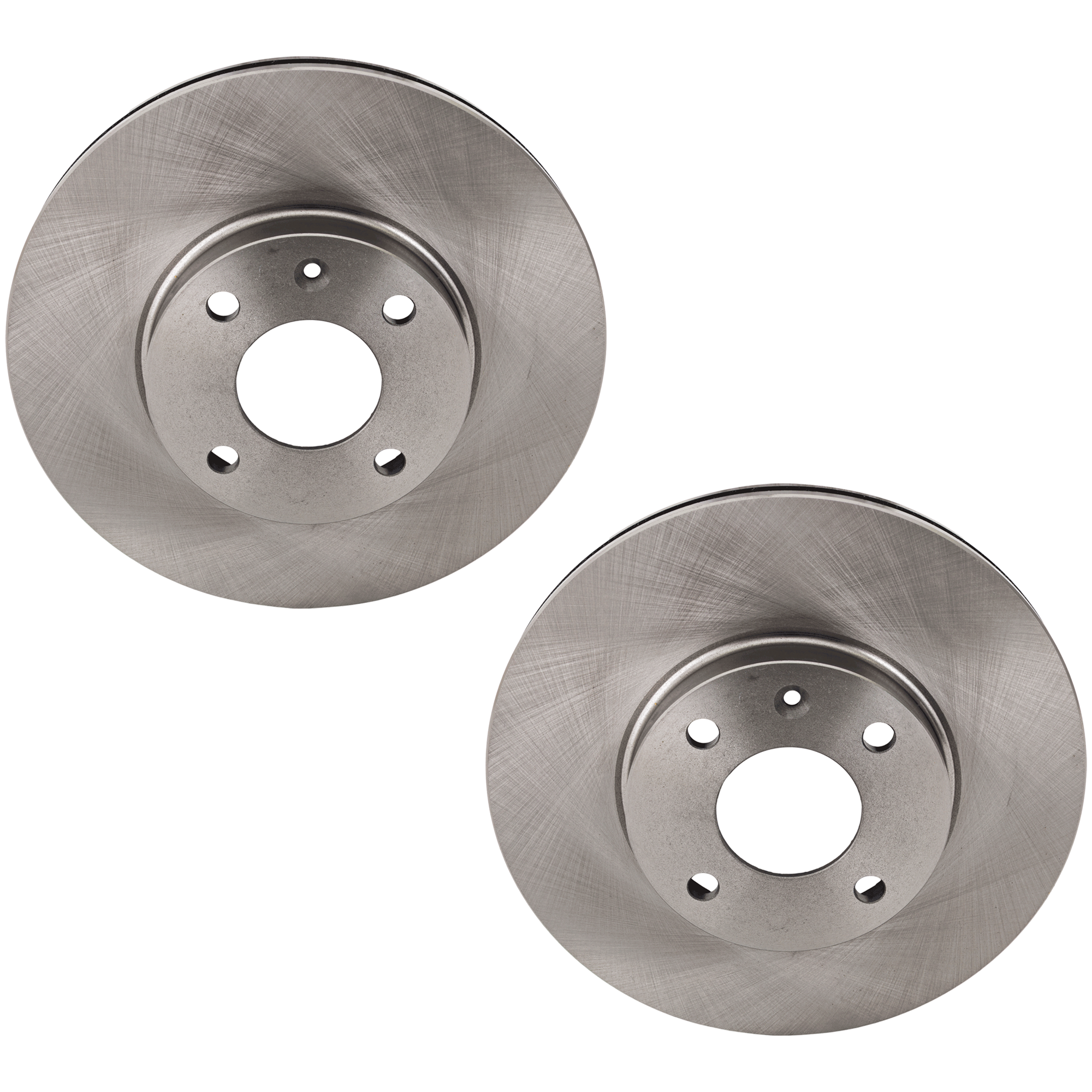 AM SPARK 16-22 FRONT BRAKE DISC RH AND LH Plain Surface 4 Lugs SKU SET JC271101882 OEM 13584679-13584674