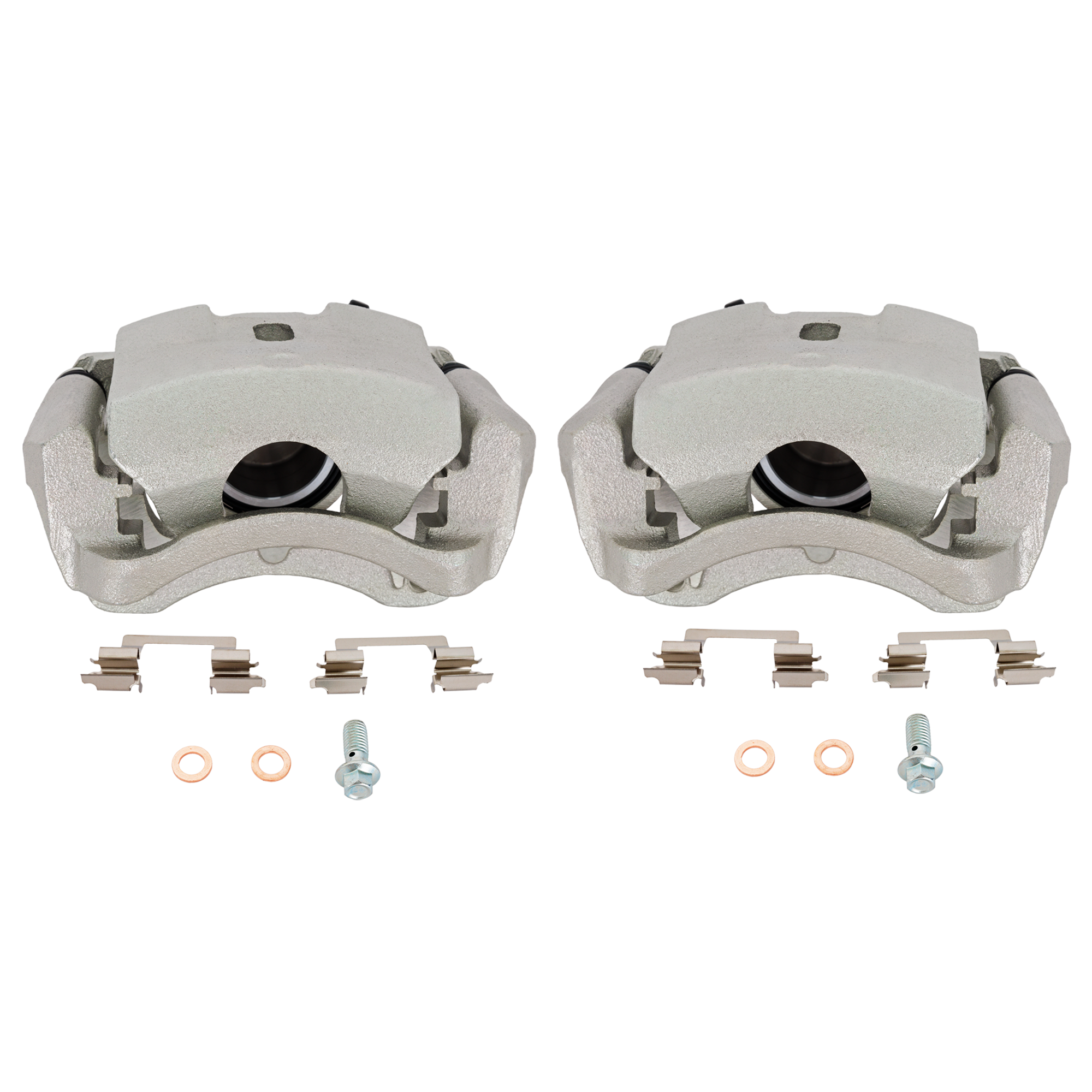 AM MALIBU 06-12 G6-05-10 FRONT BRAKE KIT WITH CALIPERS 2 Wheel Set Includes 2 Brake Caliper SKU SET JC27150025