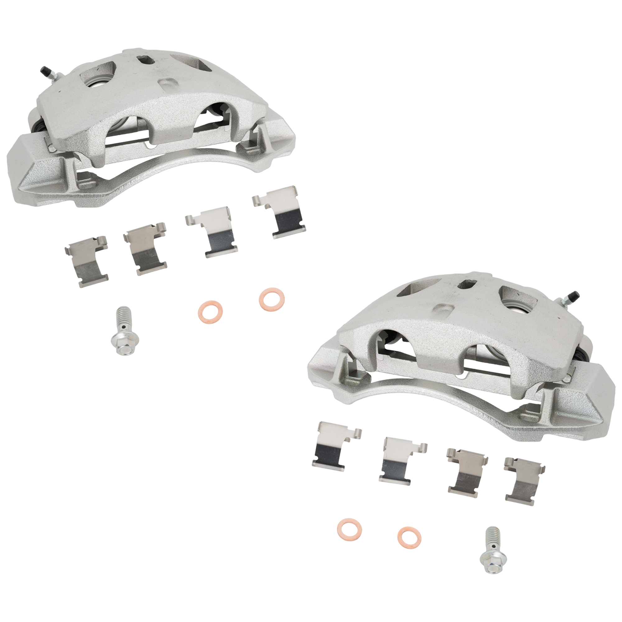 AM SILVERADO SIERRA 2500 HD 3500 HD 11-19 FRONT BRAKE KIT WITH CALIPERS 2 Wheel Set Includes 2 Brake Caliper SKU SET JC27150039