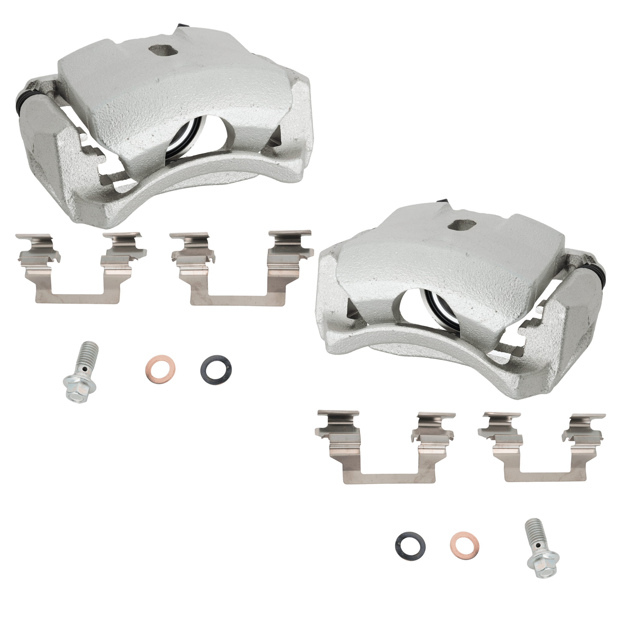 AM HHR 06-11 MALIBU 04-08 FRONT BRAKE KIT WITH CALIPERS 2 Wheel Set Includes 2 Brake Caliper SKU SET JC27150057