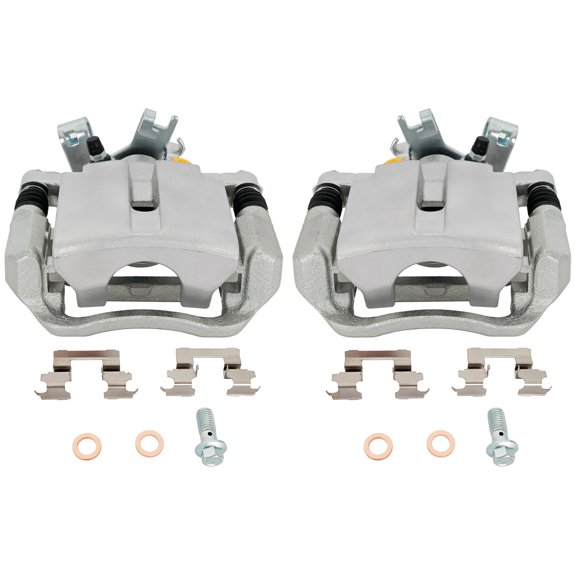 AM MALIBU 04-12 G6-05-10 REAR BRAKE KIT WITH CALIPERS 2 Wheel Set Includes 2 Brake Caliper SKU SET JC27160009