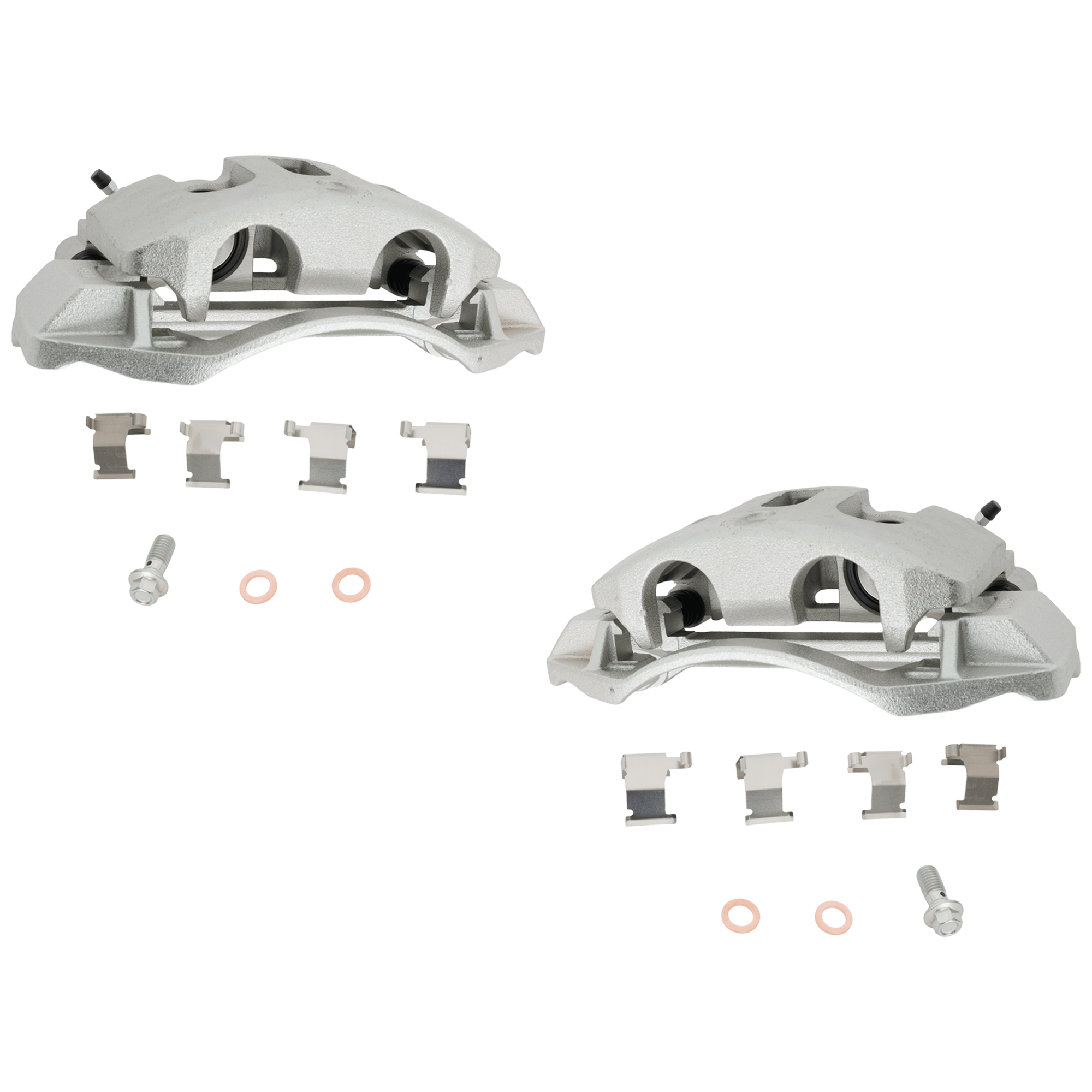 AM SILVERADO SIERRA 2500 HD 3500 HD 11-19 REAR BRAKE KIT WITH CALIPERS 2 Wheel Set Includes 2 Brake Caliper SKU SET JC27160025