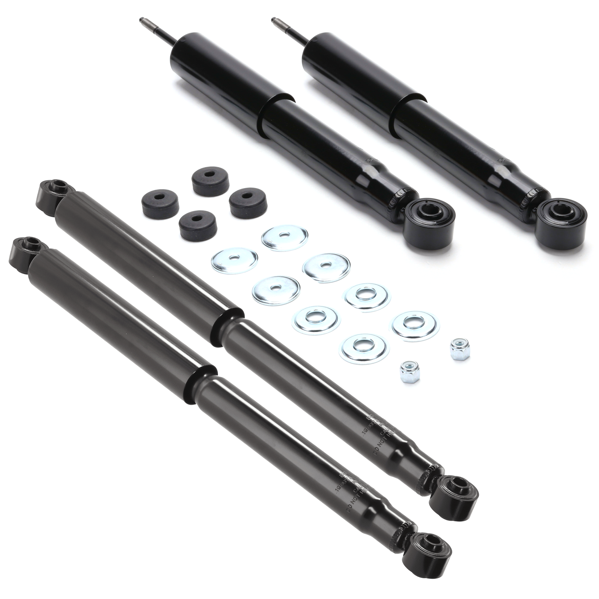 AM SILVERADO 2500 HD SIERRA 2500 HD 01-10 FRONT AND REAR SHOCK RH AND LH Gas Charged Twin tube Set of 4 SKU SET JC280110-4 OEM 12477867-12477868-52855791AC 5