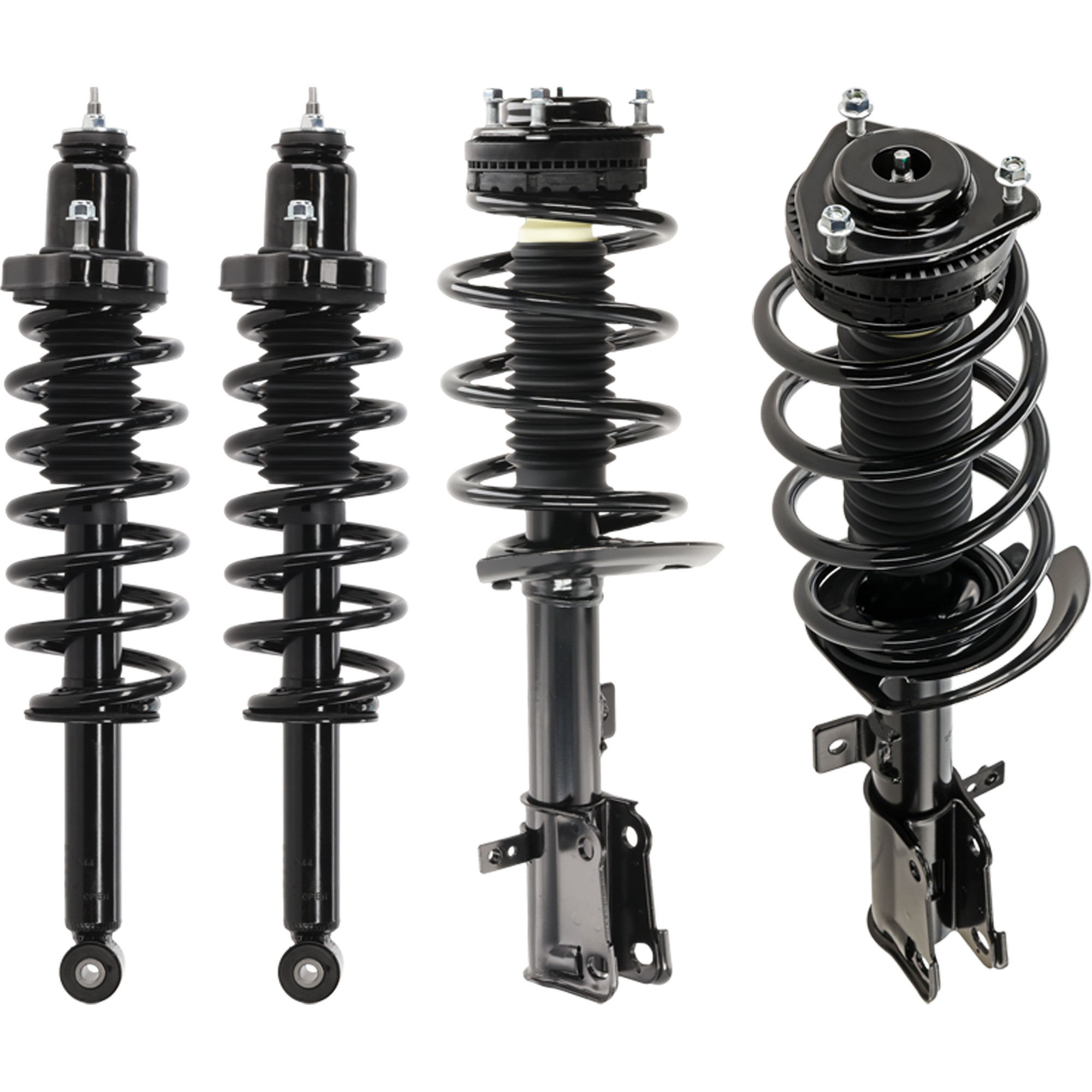AM AVENGER 08-14 SEBRING 07-10 FRONT AND REAR FULLY LOADED STRUT RH AND LH 2.4L Engine Set of 4 SKU SET JC28050029-4 OEM 4766048AB 4766048AC 55S11675 L