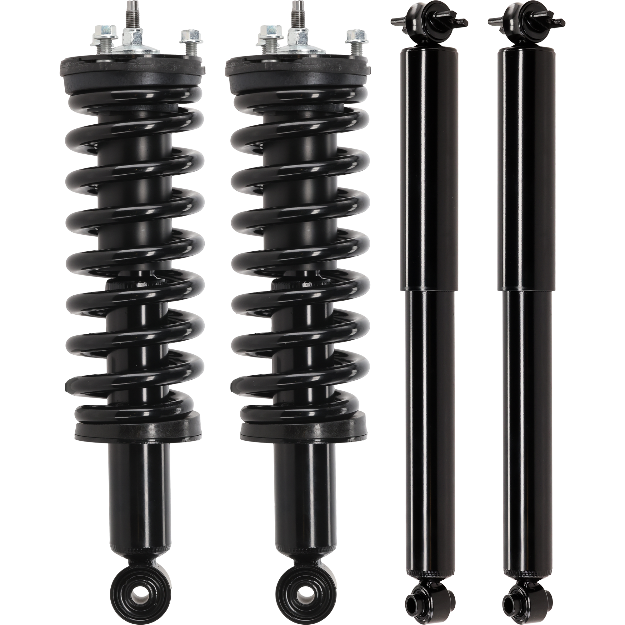 AM COLORADO CANYON 04-12 FRONT AND REAR SHOCK AND FULLY LOADED STRUT RH AND LH Set of 4 SKU SET JC28050038-4 OEM 15106253-15115872-903053RS 209