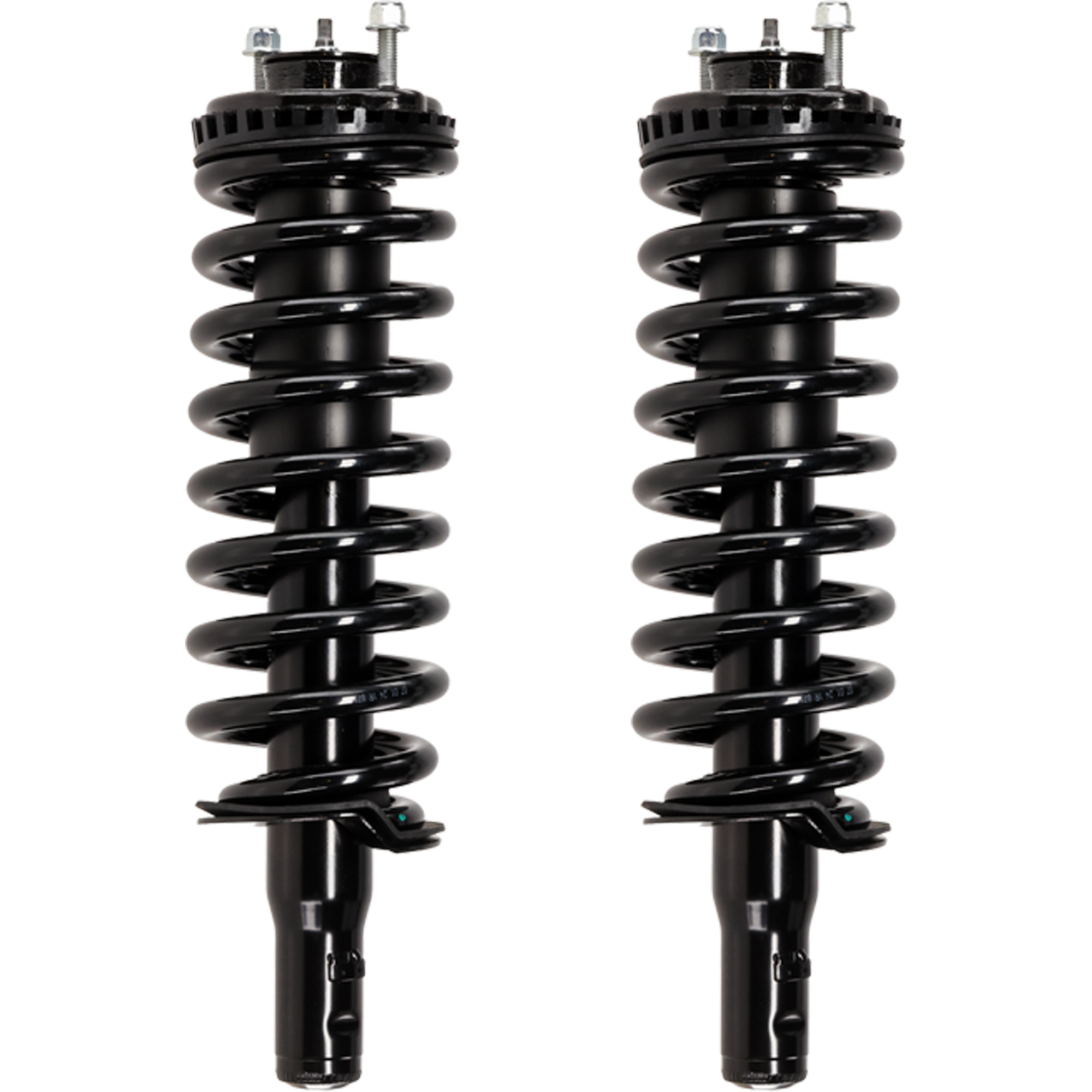 AM TRAILBLAZER ENVOY 02-09 FRONT LOADED STRUT RH AND LH Gas Charged Twin tube Set of 2 SKU SET JC280501-2 OEM 15098725-15098726