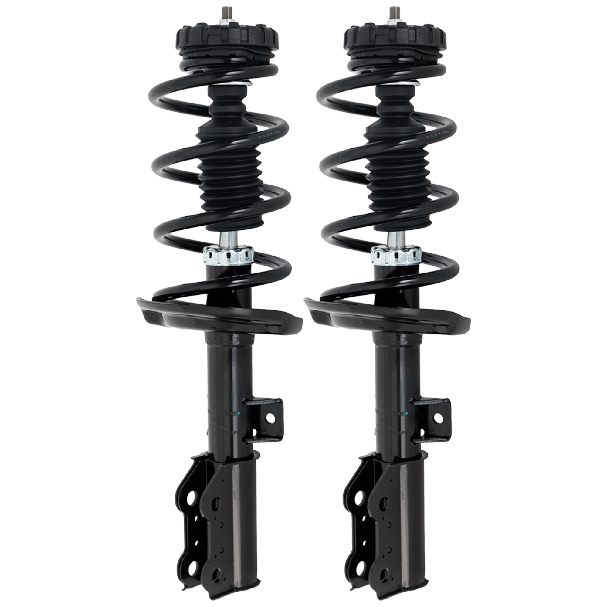 AM SRX 10-16 FRONT FULLY LOADED STRUT RH AND LH Gas Charged Twin tube SKU SET JC28050197-2