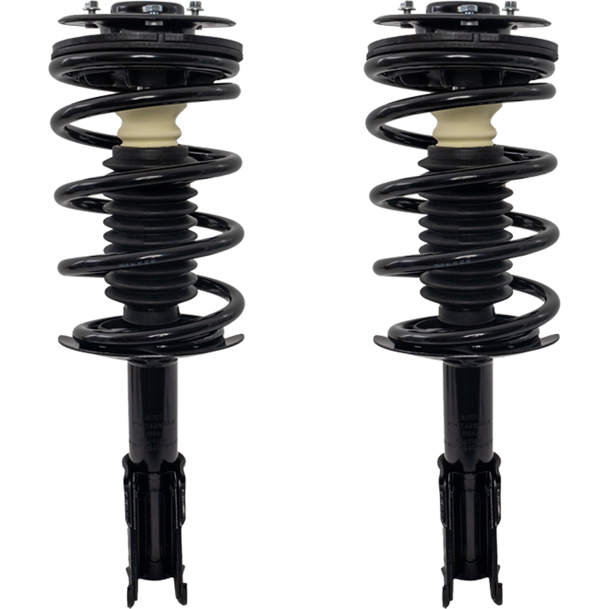 AM GRAND AM 99-05 MALIBU 97-03 FRONT LOADED STRUT RH AND LH Gas Charged Twin tube Set of 2 SKU SET JC280505-2 OEM 22064731-22064732