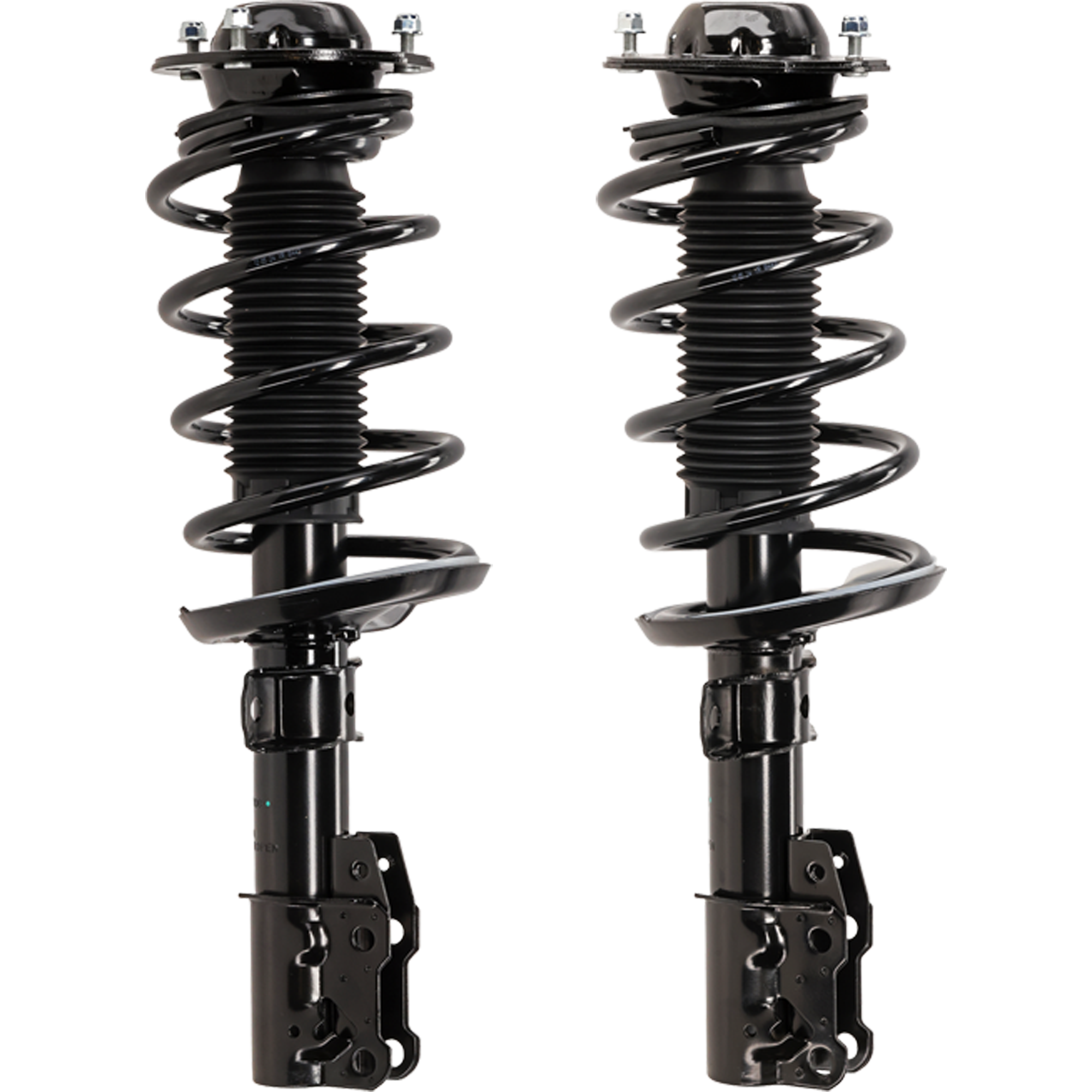 AM COBALT 05-10 HHR 06-11 FRONT LOADED STRUT RH AND LH Gas Charged Twin tube Set of 2 SKU SET JC280519 OEM 10368516-88964331-19181044-191