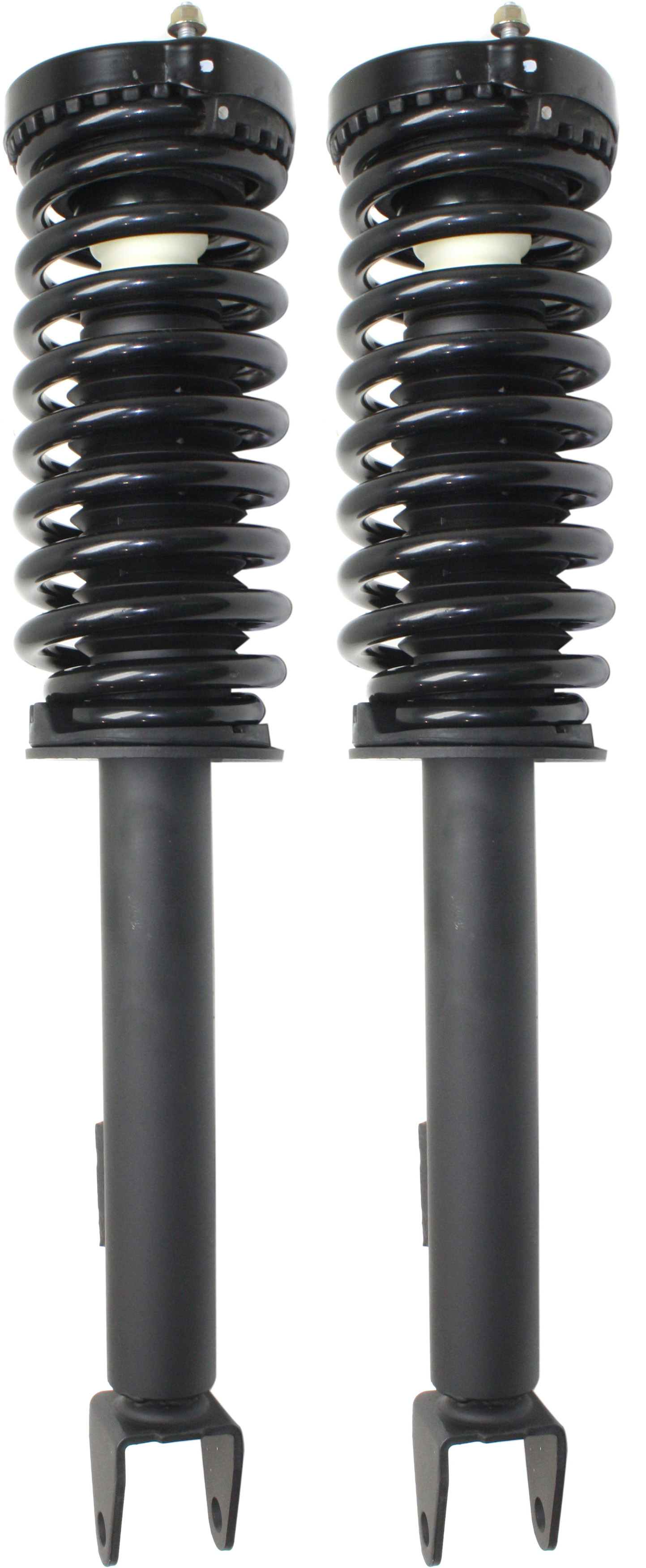 AM CHRYSLER 300-05-10 CHARGER 06-10 FRONT LOADED STRUT RH AND LH Gas Charged Twin tube Rear Wheel Drive Set of 2 SKU SET JC280523-2 OEM 5180753AA 5180754AA