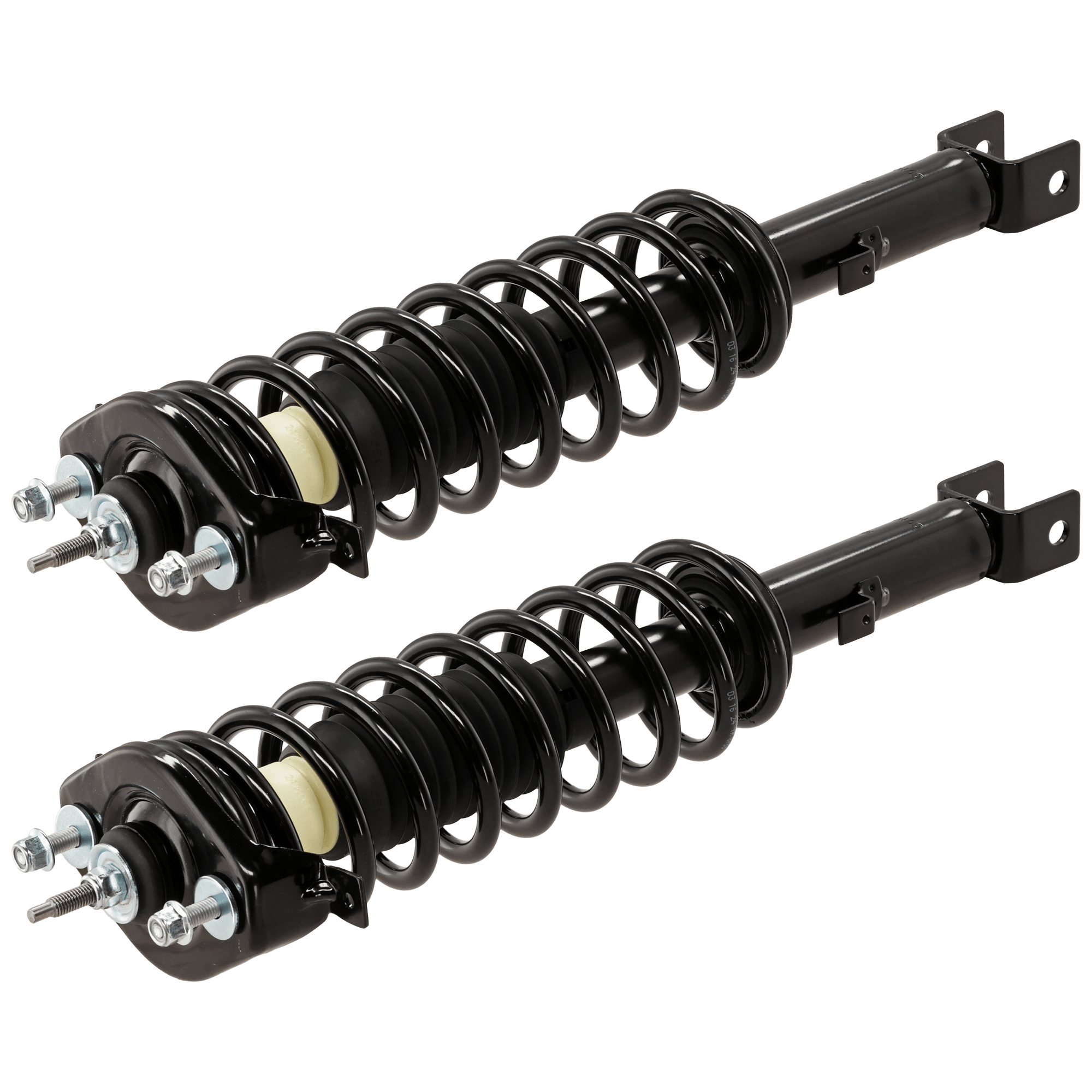 AM SEBRING STRATUS 01-06 REAR FULLY LOADED STRUT RH AND LH Gas Charged Twin tube Sedan Set of 2 SKU SET JC280710-2 OEM 4895051AB 4895051AC