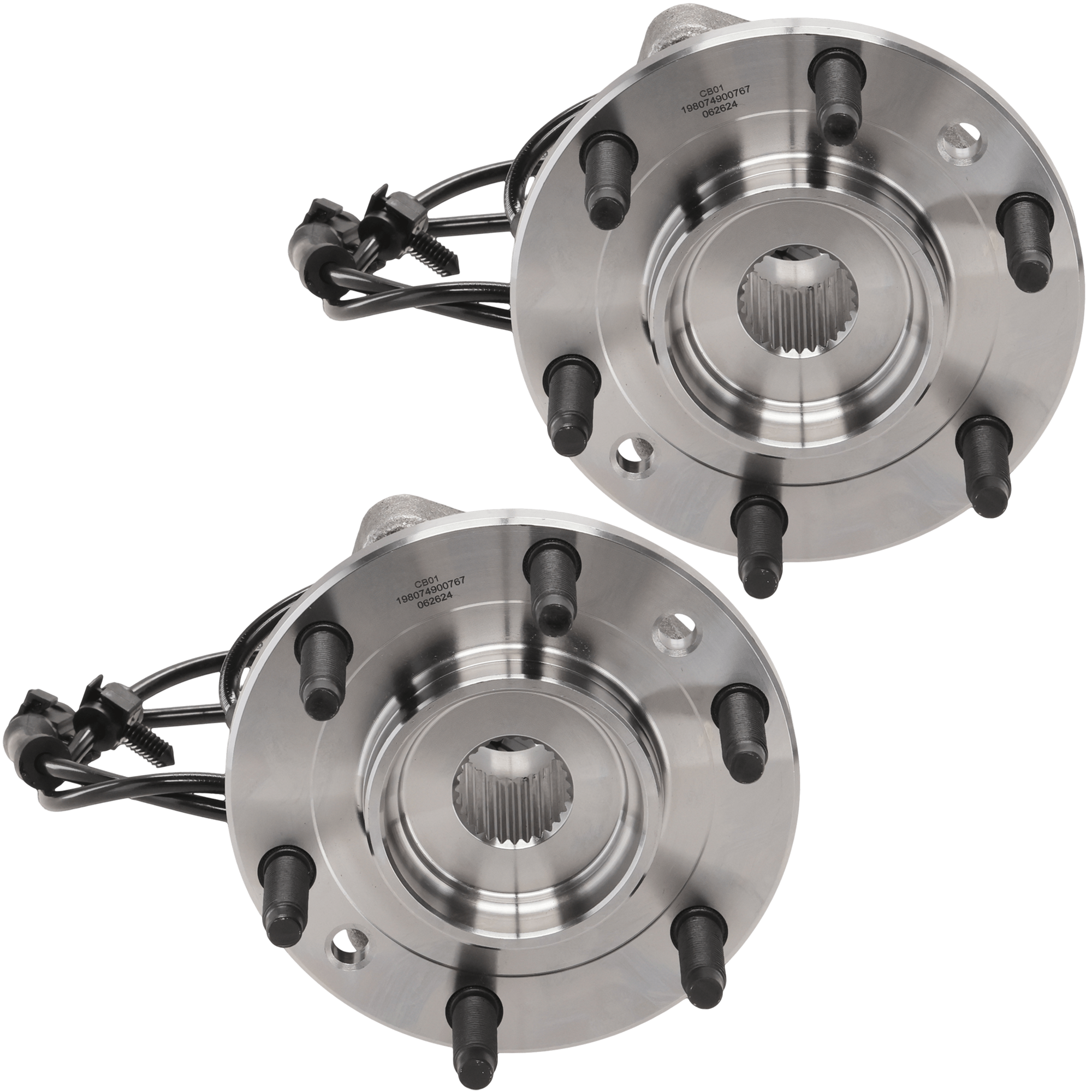 AM ENVOY TRAILBLAZER 02-09 FRONT HUB ASSEMBLY RH AND LH SKU SET JC283702-2 OEM 8151308580