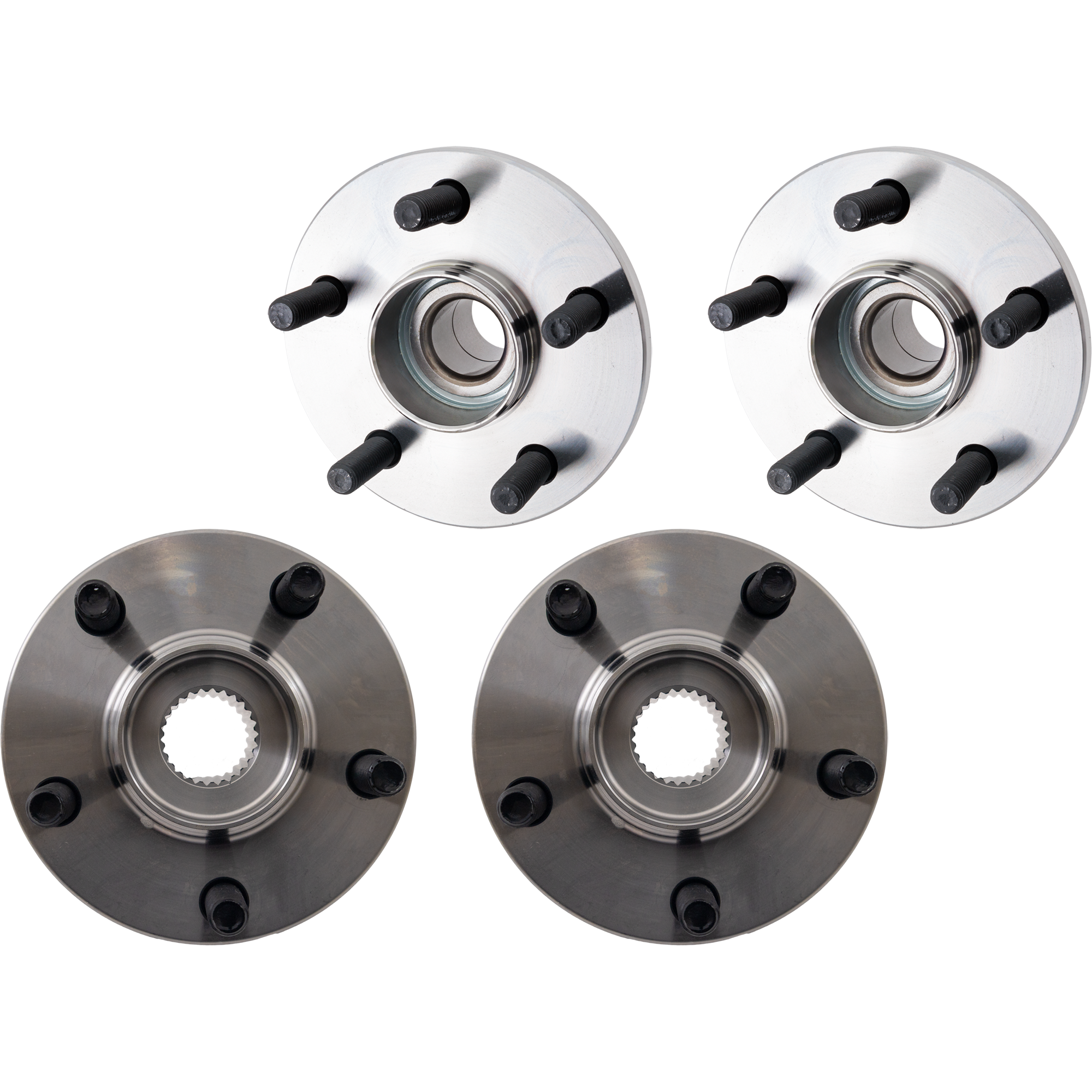 AM NEON 02-05 PT CRUISER 02-10 REAR HUB ASSEMBLY RH AND LH 5 Studs SKU SET JC283722-4 OEM 4670292AF 512167-712167-450976