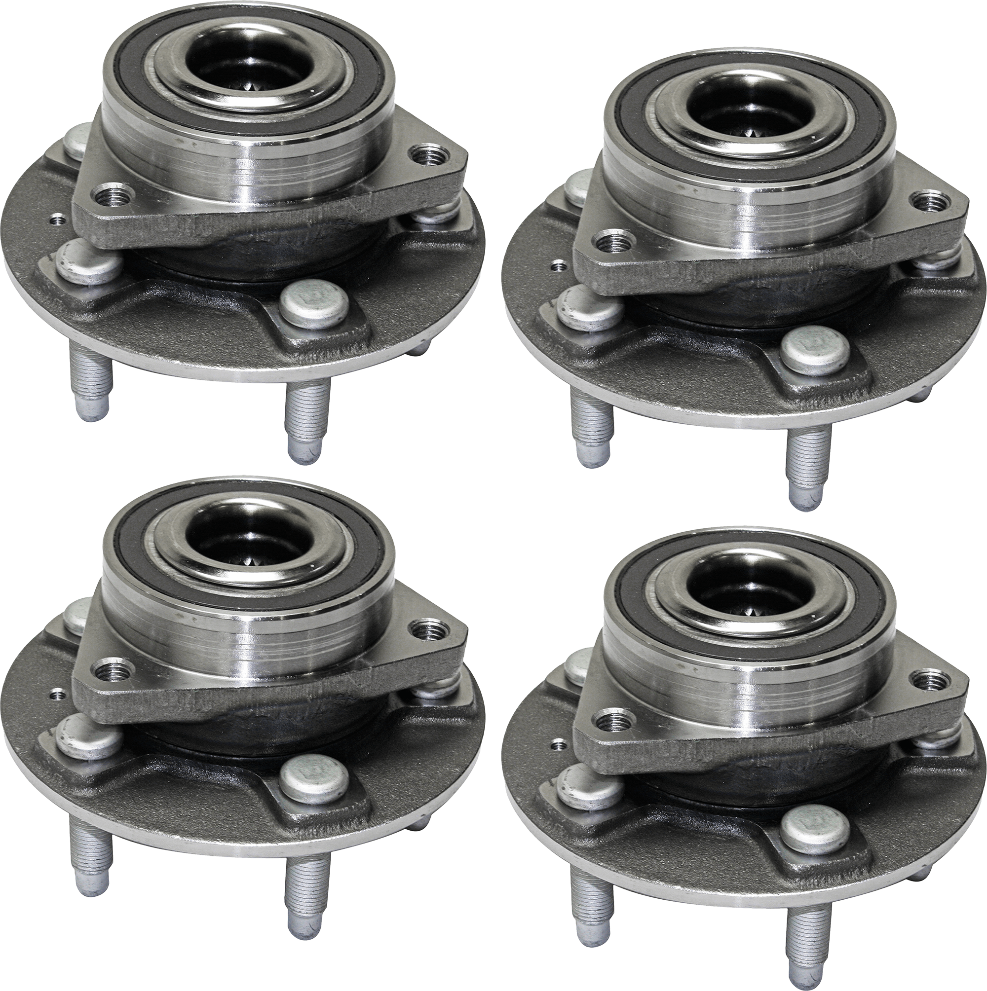 AM CAMARO 12-15 CTS 08-13 FRONT AND REAR HUB ASSEMBLY RH AND LH 5 Studs 5 x 4.72 in. Bolt Pattern Set of 4 SKU SET JC283732-4 OEM 13580685