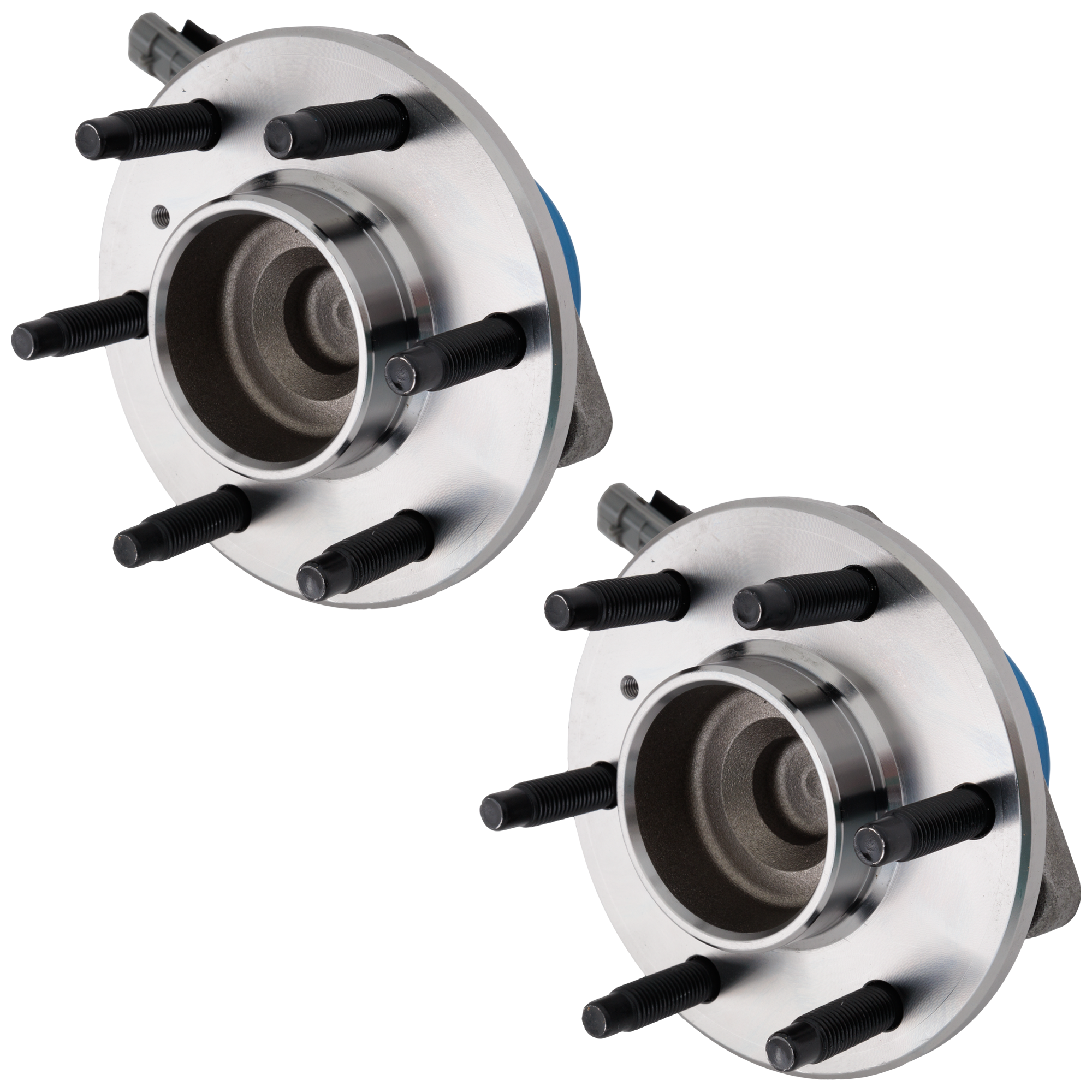 AM STS 05-11 FRONT HUB ASSEMBLY RH AND LH 6 Studs 6 x 4.53 in. Bolt Pattern SKU SET JC283735-2 OEM 12413103-9145835