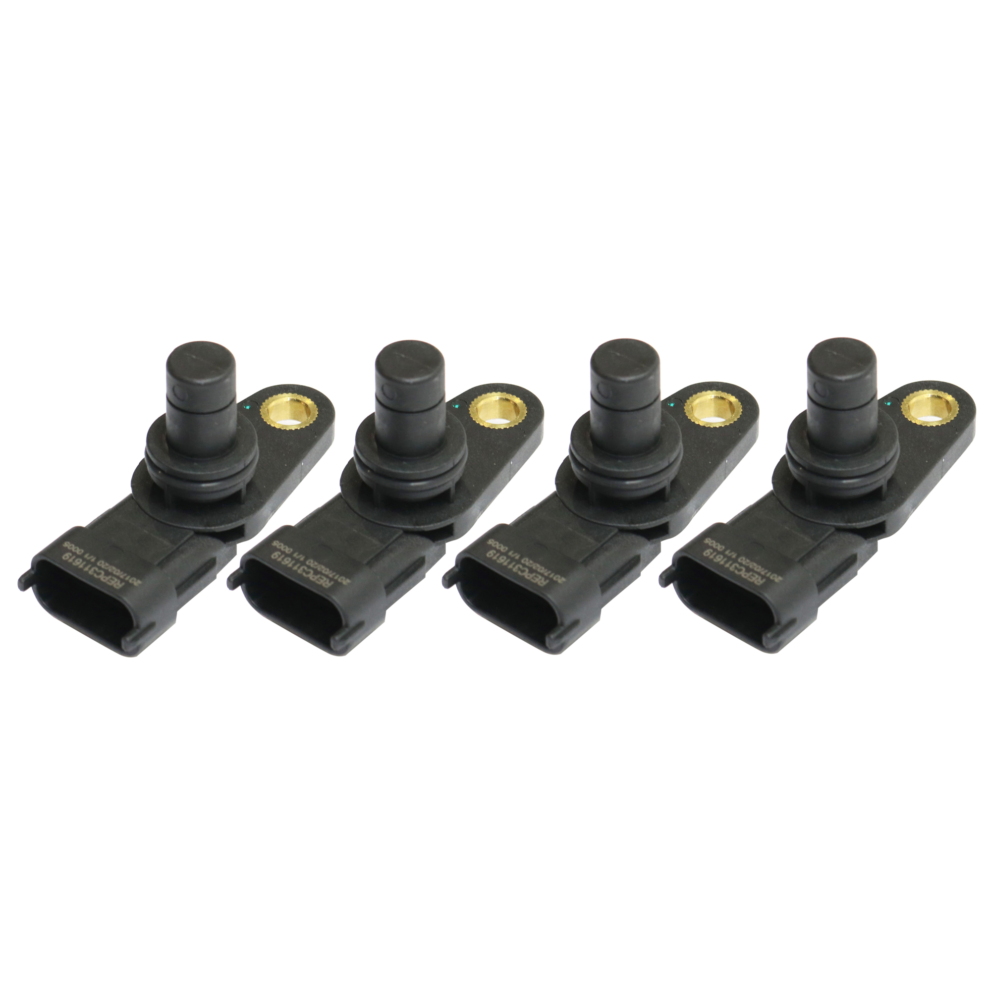 AM SRX 07-09 ENCLAVE 08-10 CAMSHAFT POSITION SENSOR Set of 4-3 Blade Terminals SKU SET JC311619-4 OEM 22369-73682-96370-190150-71533