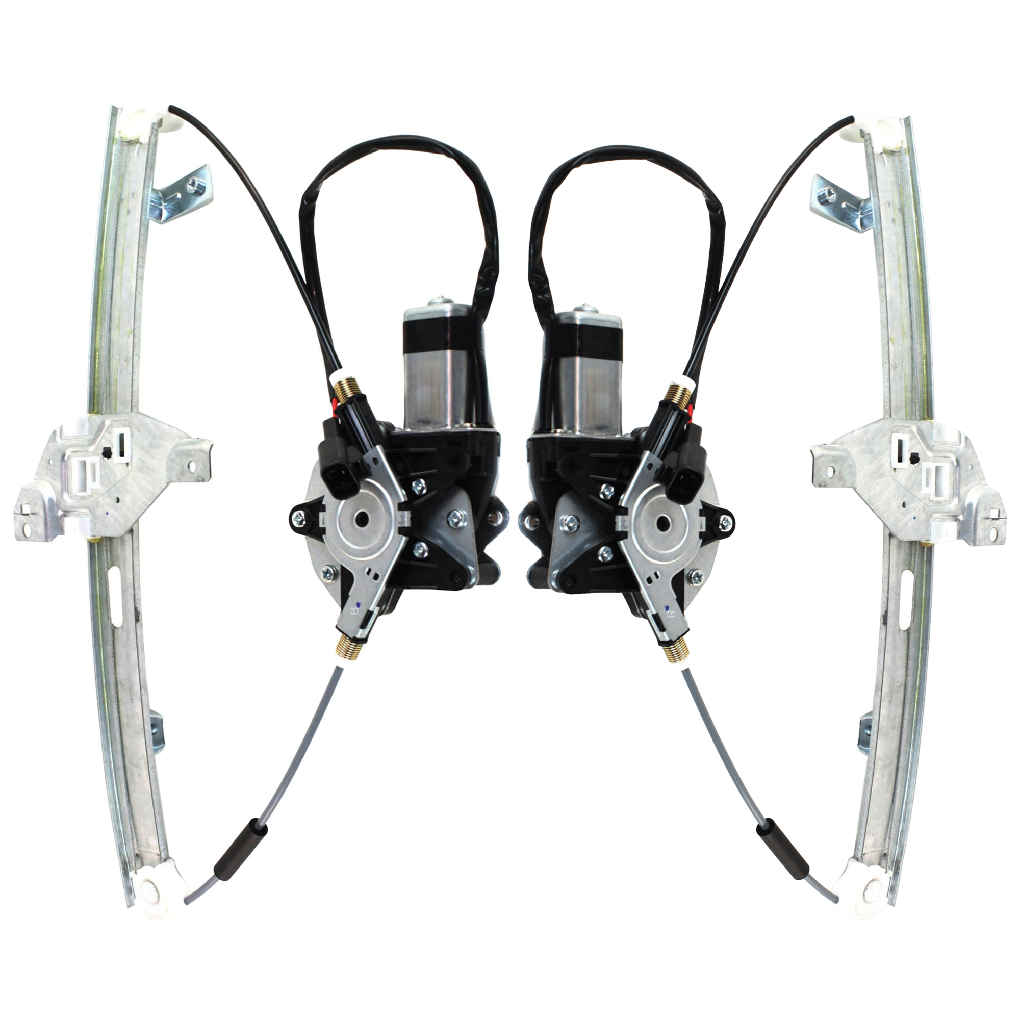 AM IMPALA 06-13 IMPALA LIMITED 14-16 FRONT WINDOW REGULATOR RH AND LH Power w Motor SKU SET JC462901 Partslink GM1350157 GM1351157 OEM 22894021-22894022