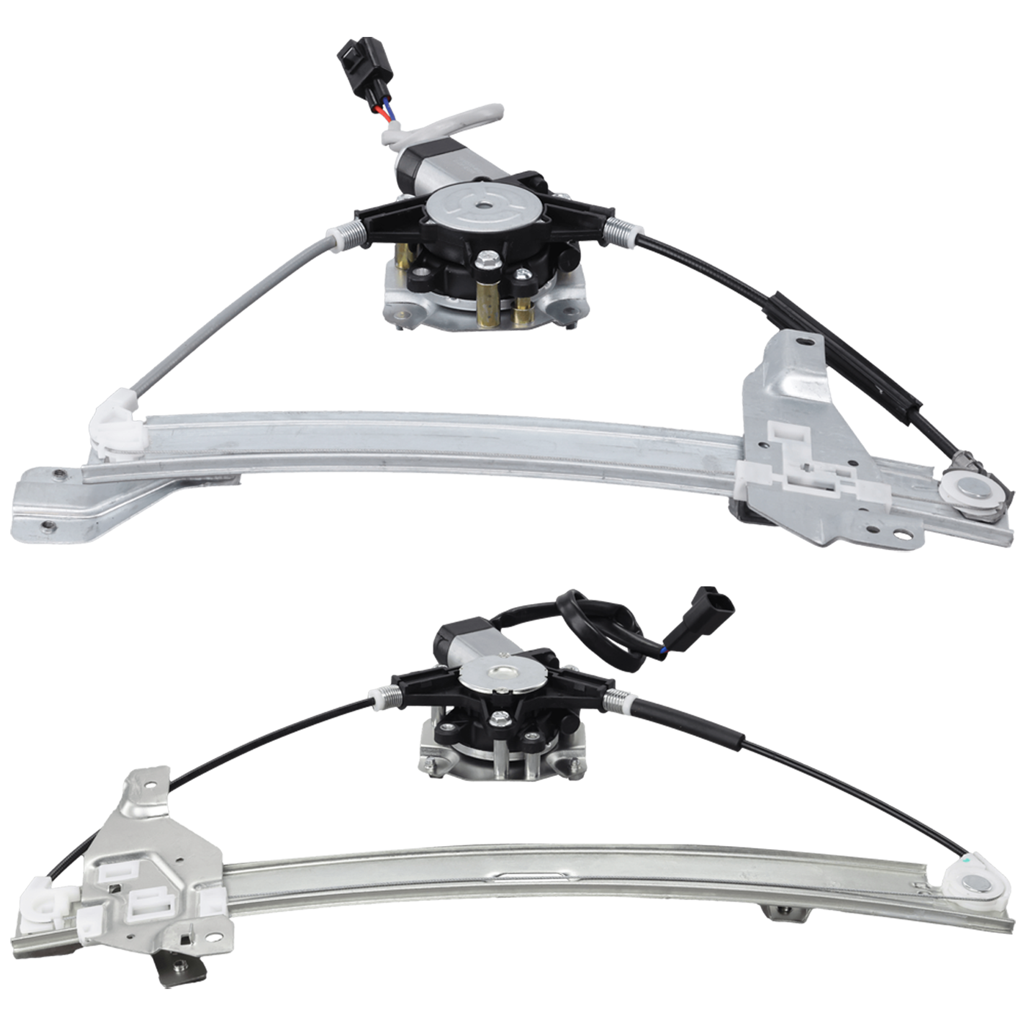 AM IMPALA 06-13 FRONT AND REAR WINDOW REGULATOR LH Power w Motor SKU SET JC462902 Partslink GM1350157 GM1550117 OEM 22894021-23336824