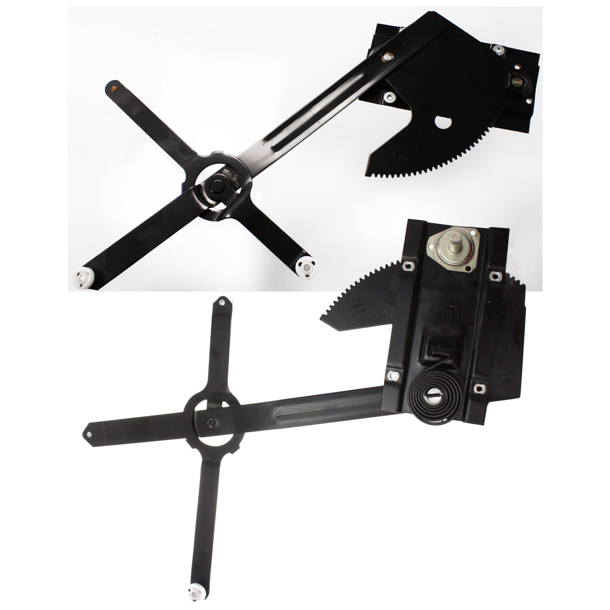 AM C K SUBURBAN 77-91 FRONT WINDOW REGULATOR RH AND LH Manual SKU SET JC462915 Partslink GM1350101 GM1351101 OEM 14027431-14027432